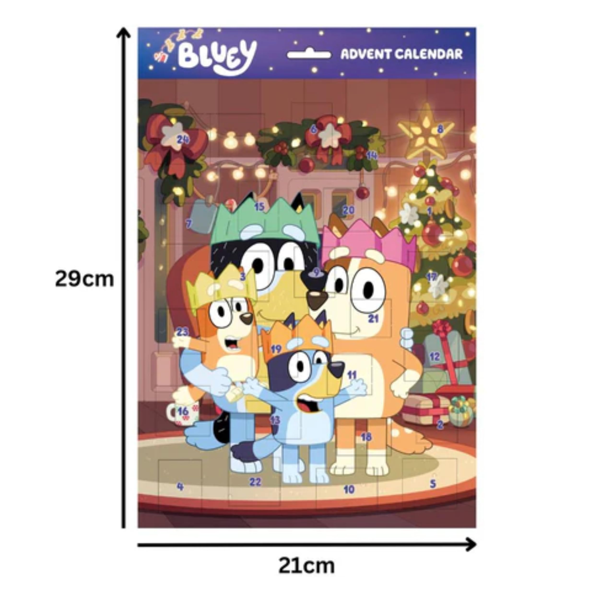 Bluey Advent Calendar for Kids – 24-Day Non-Chocolate Toy Countdown 4