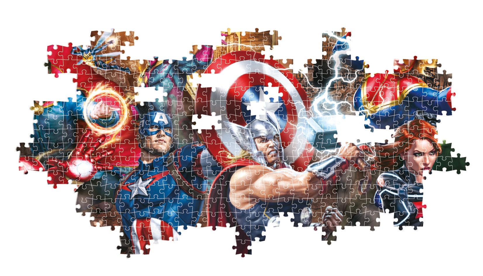 Clementoni Marvel The Avengers Jigsaw Puzzle - 1000 Pieces | Poster Included | Made in Italy 5