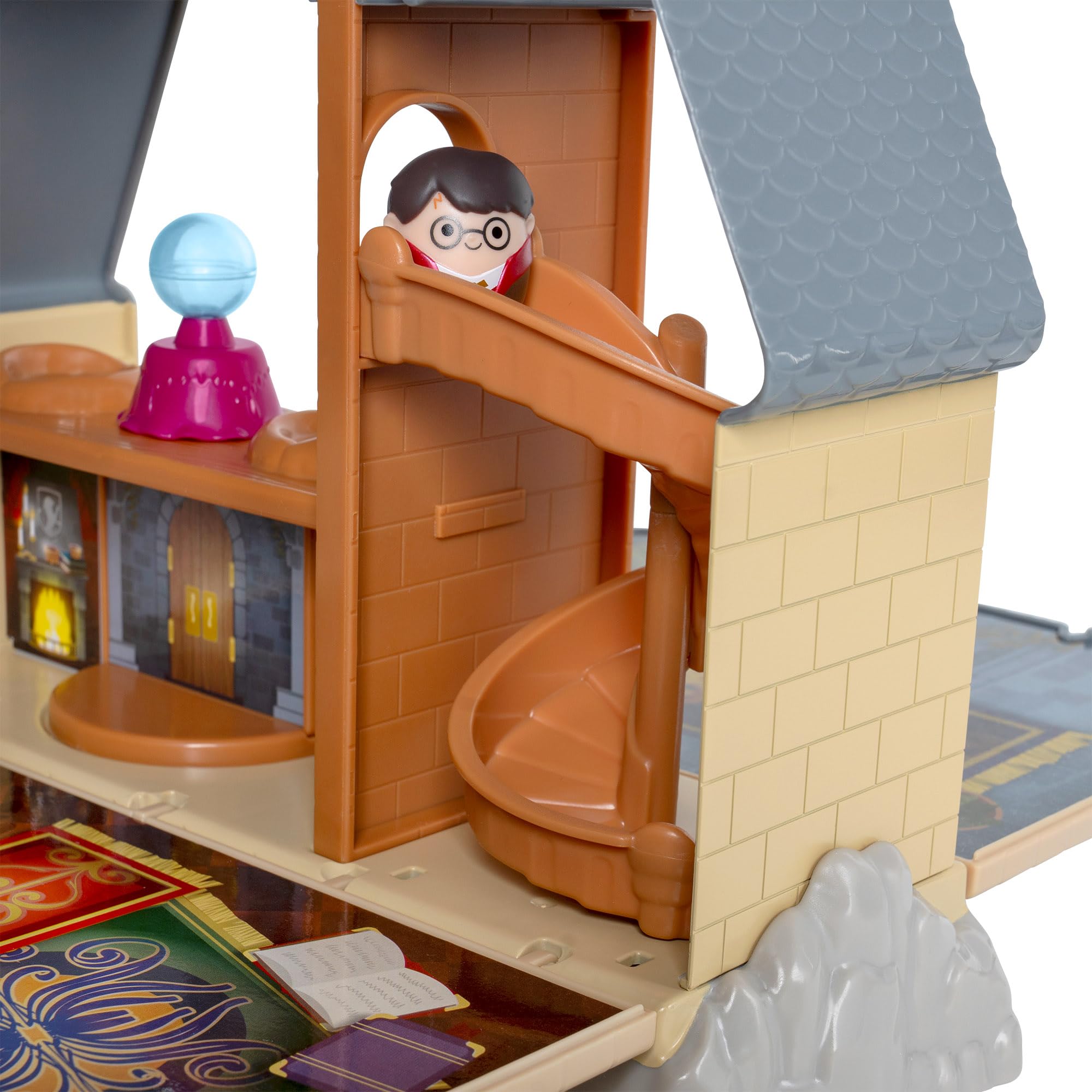 Squish-a-longs Harry Potter Hogwarts Castle Playset with Mini Figures - Severus Snape, Harry Potter, McGonagall, Moaning Myrtle 5