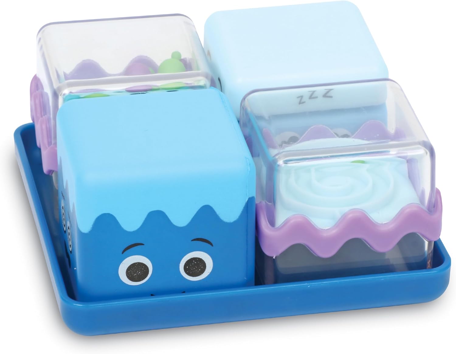 Learning Resources Cool Down Cubes Sensory Fidget Set - 4 Calming Activities for Kids Ages 4+ 1