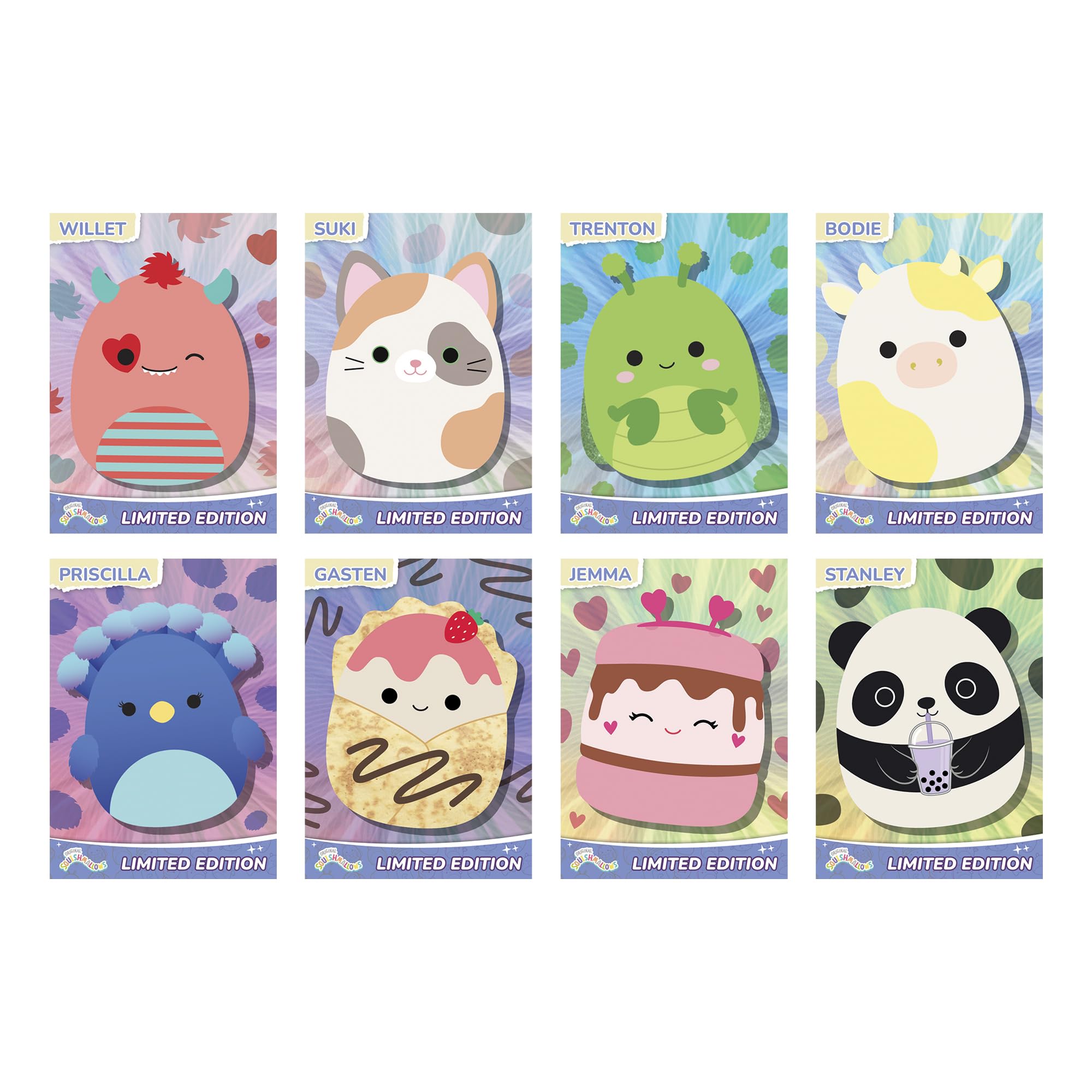 Panini Squishmallows It's Giving Squish Sticker Collection - 8 Sticker Packets + 1 Limited Edition Card 6