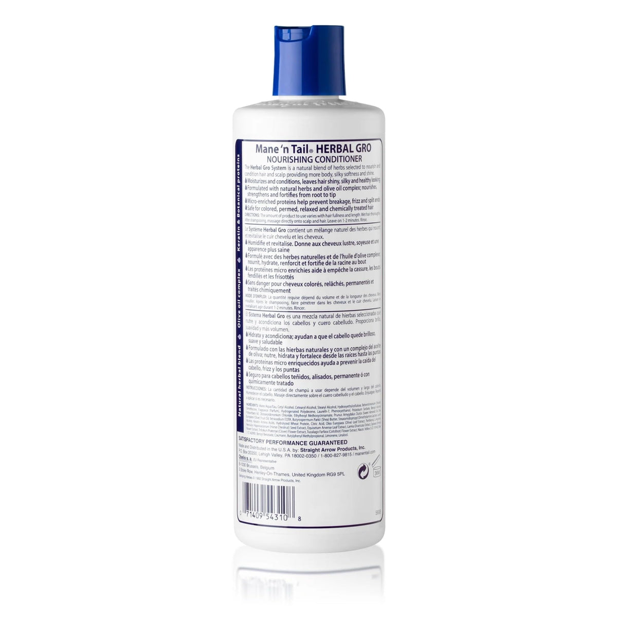 Mane 'n Tail Herbal Gro Conditioner - Strengthens, Nourishes, Prevents Breakage | 355 ml