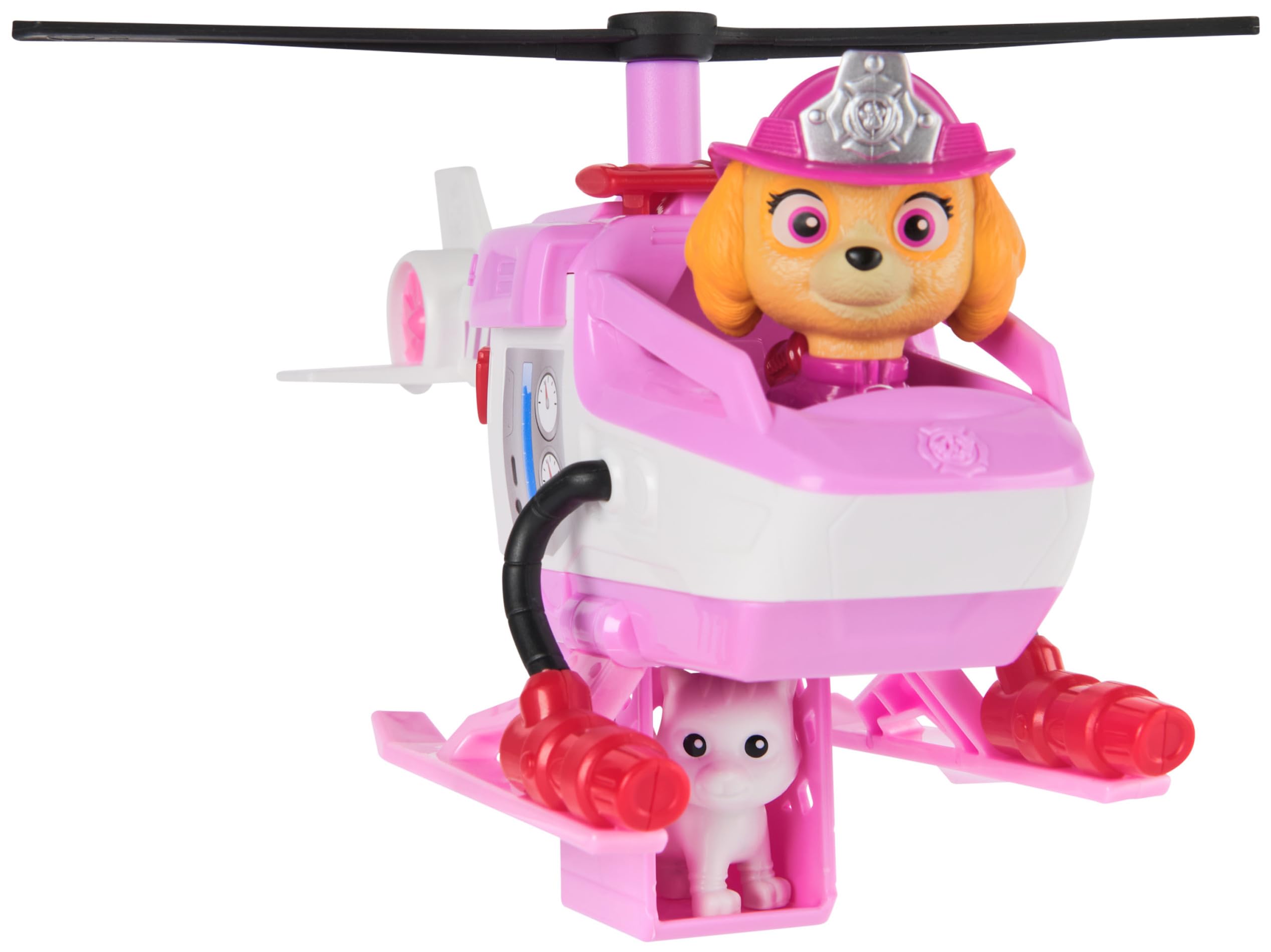 Paw Patrol Skye Rescue Fire Chopper with Action Figure - Firefighter Toy Vehicle for Kids 3+ 1
