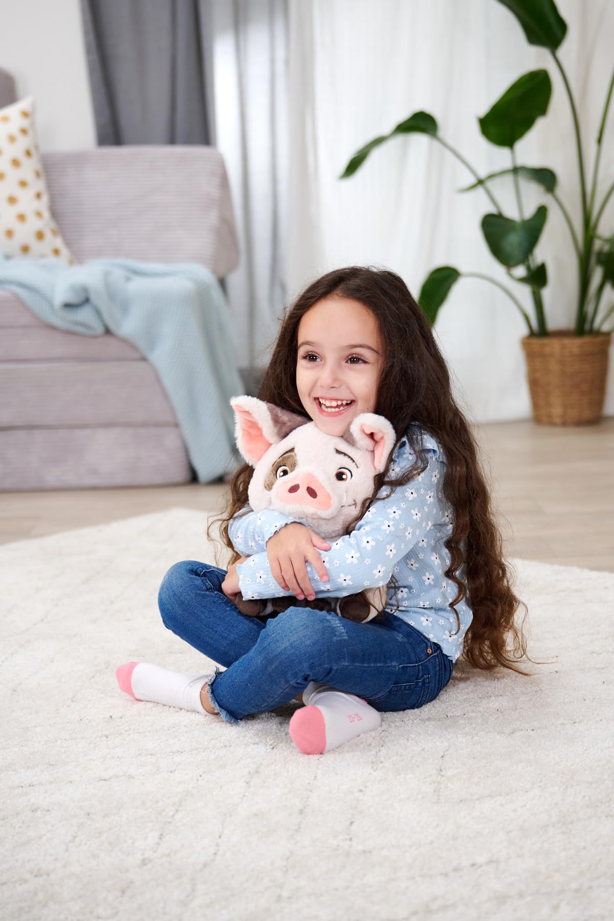 Pua 25 cm Plush Soft Toy - Cuddly Disney Moana Pig for Babies & Toddlers 4
