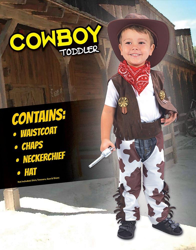 Bristol Cowboy Costume - Toddler X-Small 2