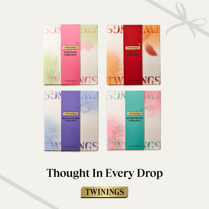 Twinings Classic Collection Gift Box - 20 Tea Bags with Herbal & Green Blends