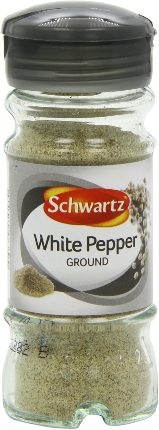 Schwartz - Ground White Pepper 34g, Pack of 6 6