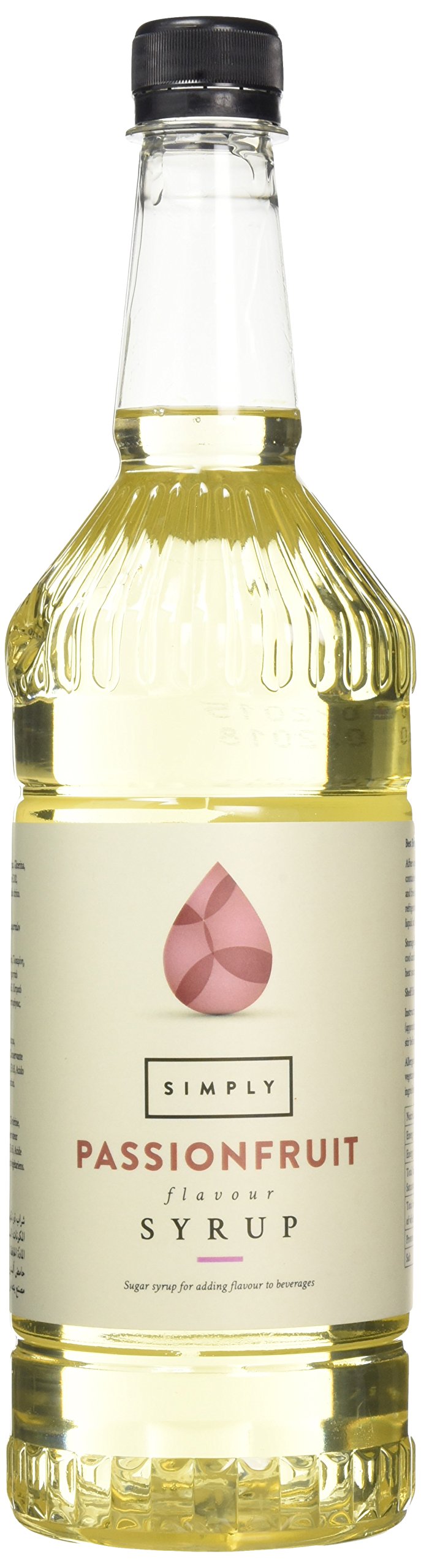 Simply - Passion Fruit Syrup Vegan & Nut Free Flavoured Syrup for Coffee, Cocktails & Baking 1