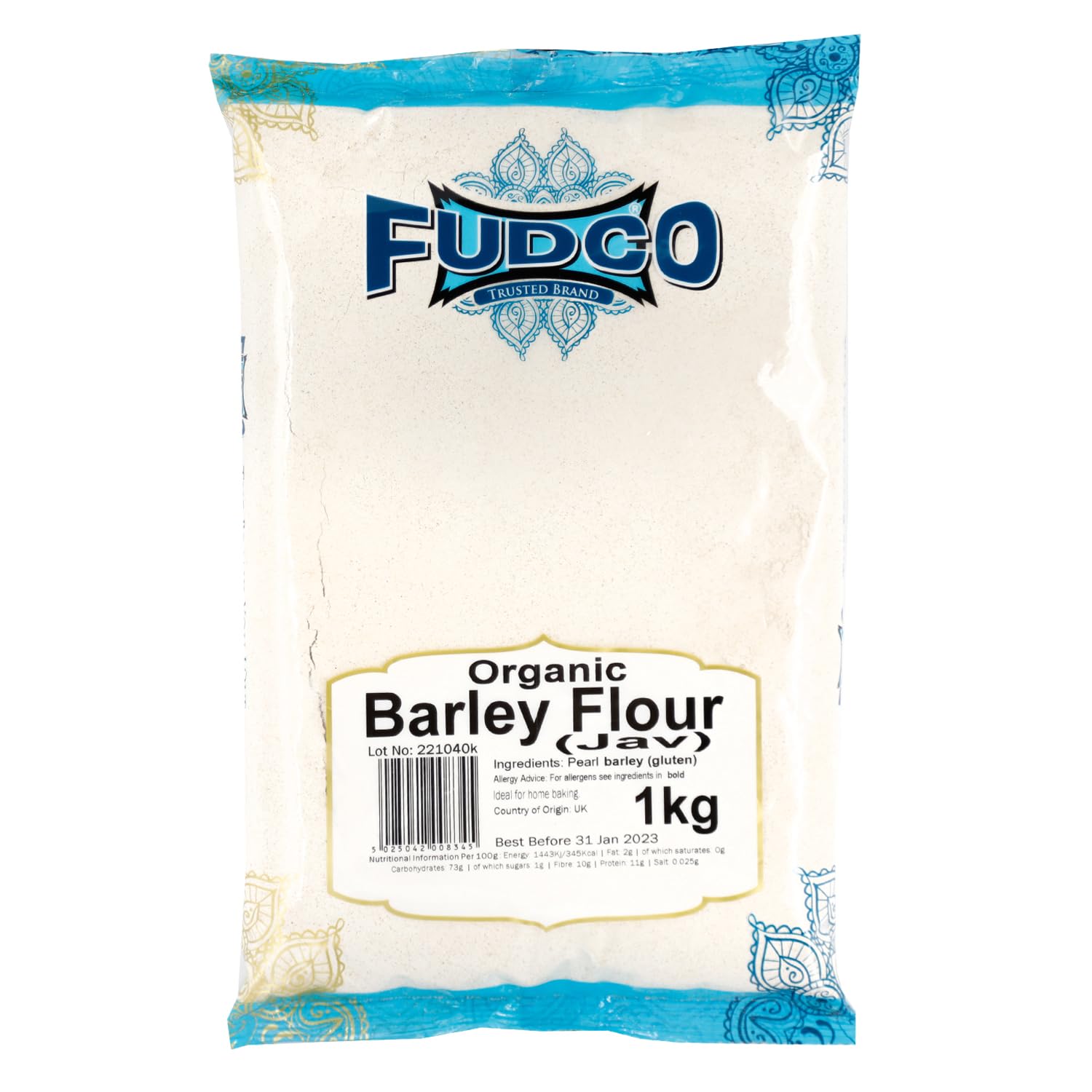 Fudco Barley Flour - Wholesome Alternative to All-Purpose Flour | 1 kg 1