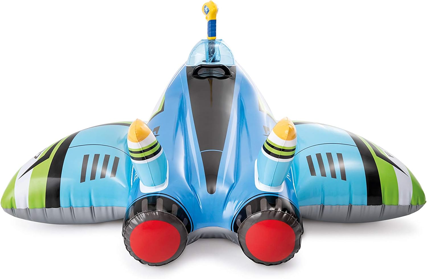 Intex 57536NP Water Gun Plane Ride-On - Inflatable Outdoor Water Toy for Kids 2