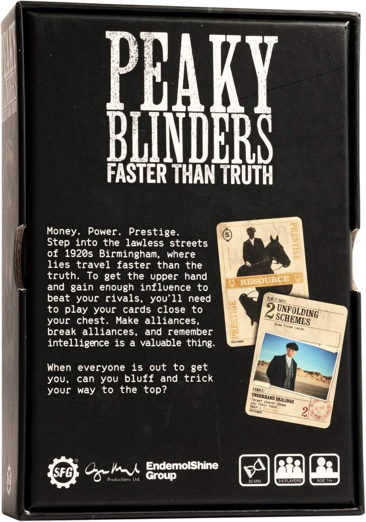 Steamforged Games Peaky Blinders: Faster Than Truth Card Game (SFGPB-CG)