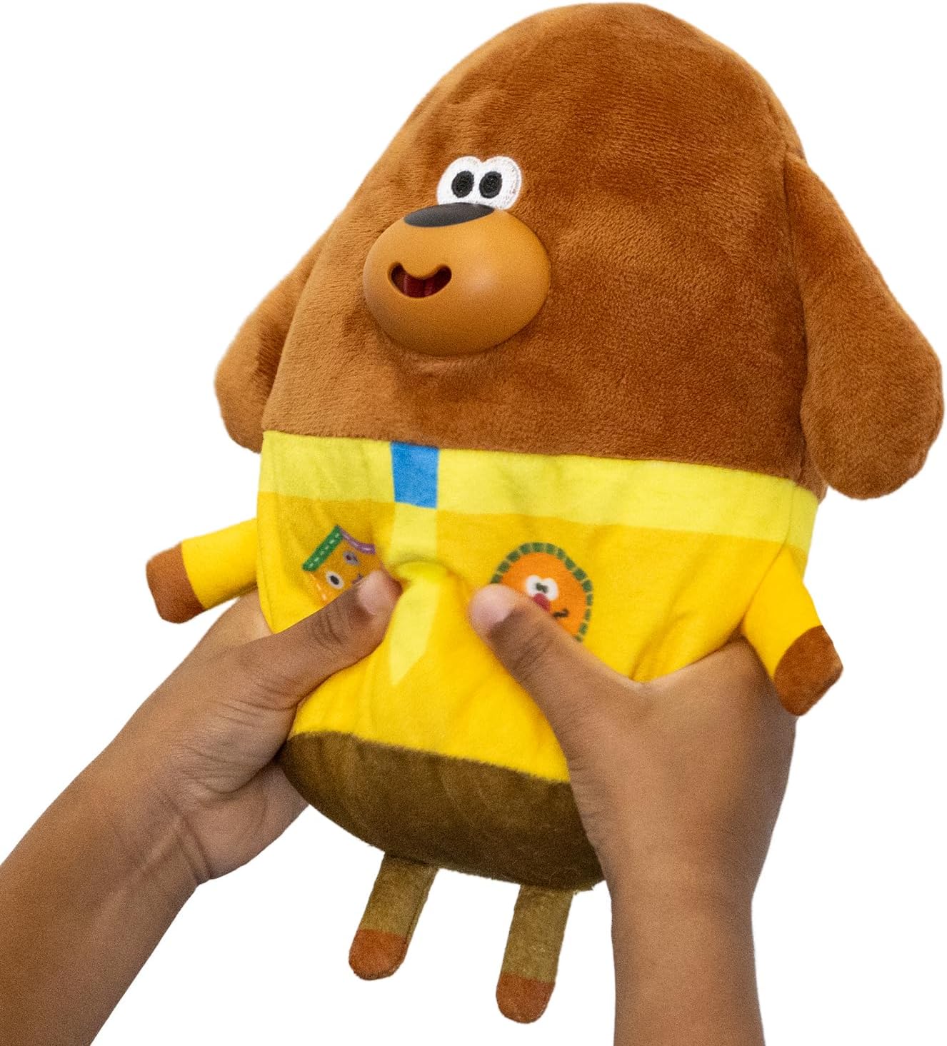 Hey Duggee Silly Sounds Duggee Teddy Bear - Squeeze & Laugh Interactive Plush Toy 7