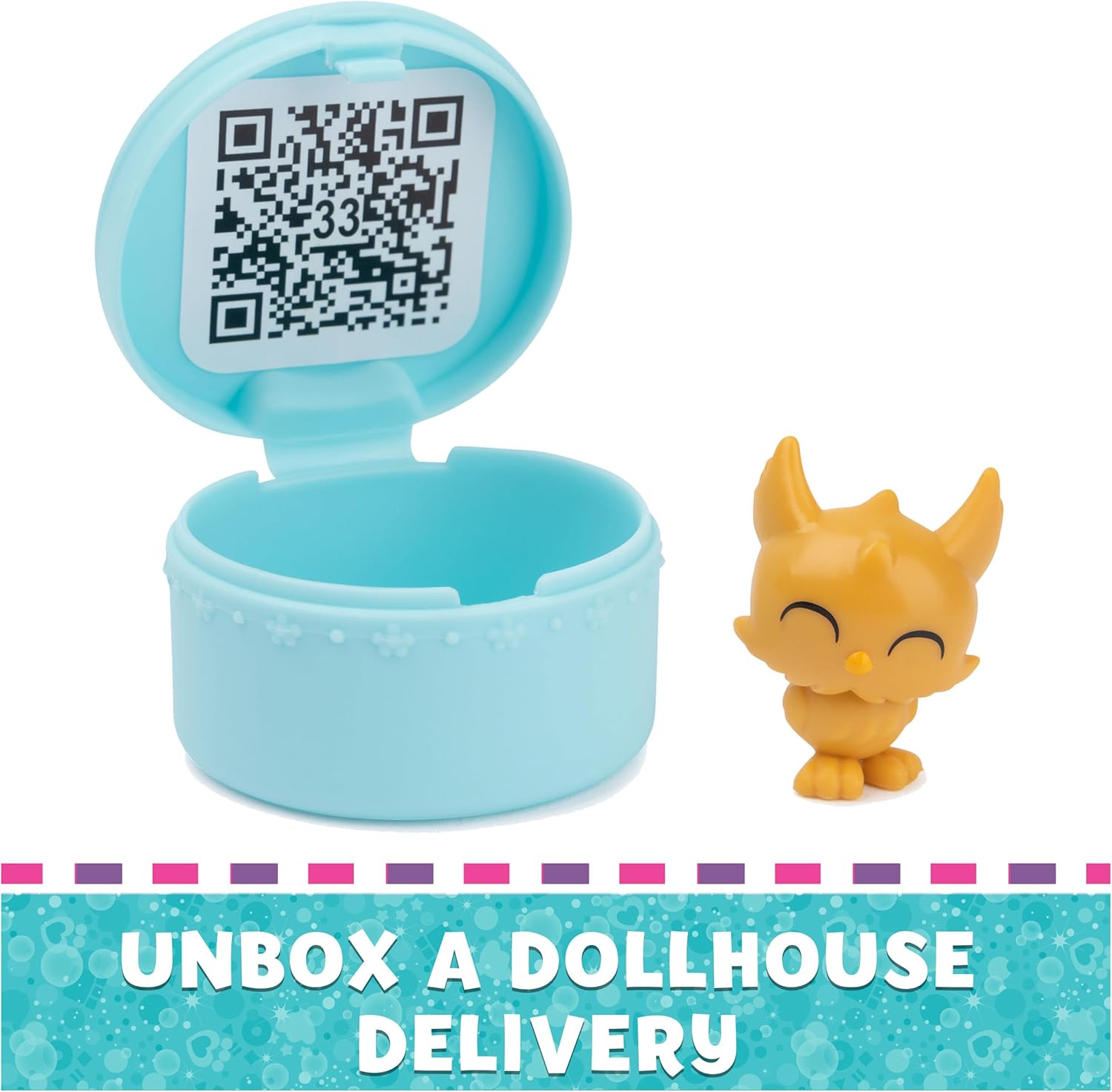 Gabby's Dollhouse Campfire Gift Pack - 4 Collectible Figures with Surprise Accessory & App Reward, Ages 3+