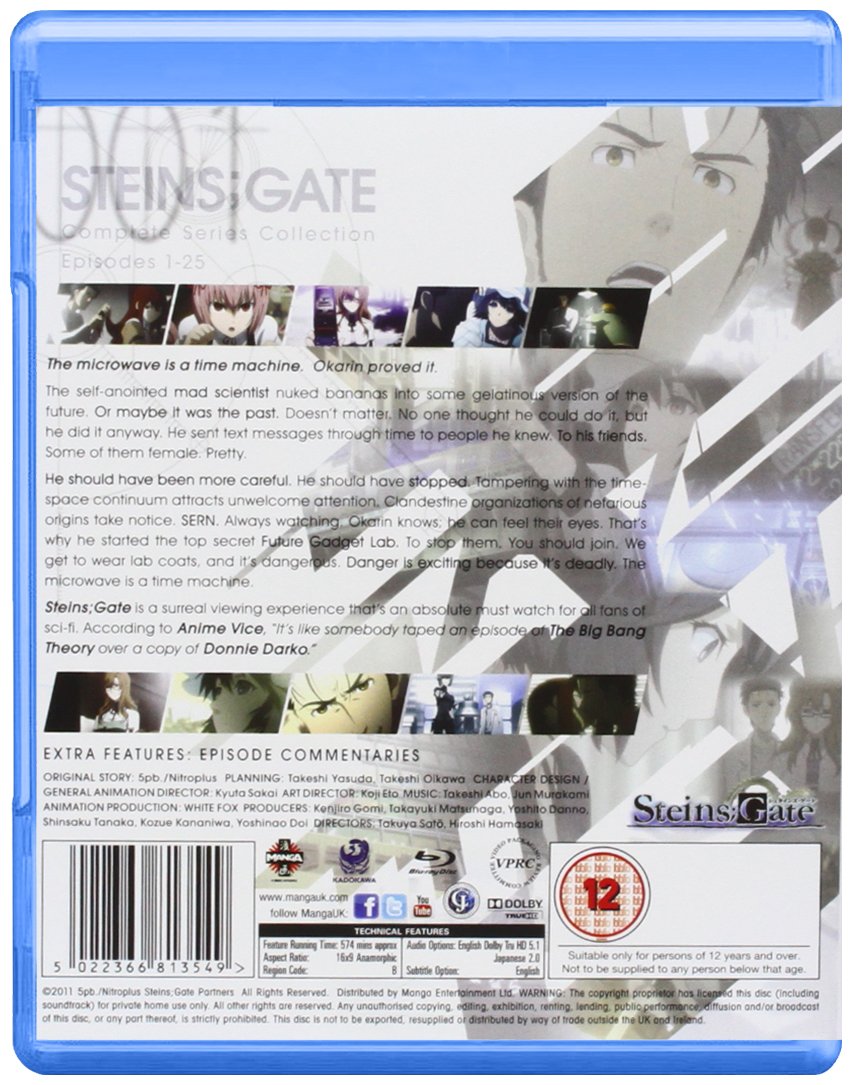 Steins;Gate: The Complete Series [Blu-ray]