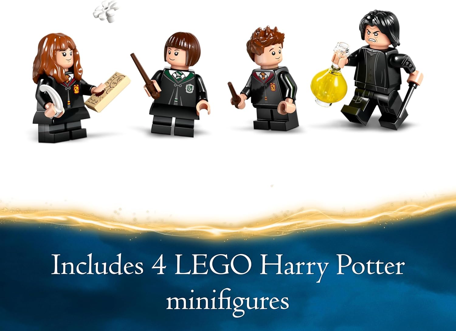 LEGO Harry Potter Hogwarts Castle: Potions Class Set - 397-Piece Building Playset for Ages 8+
