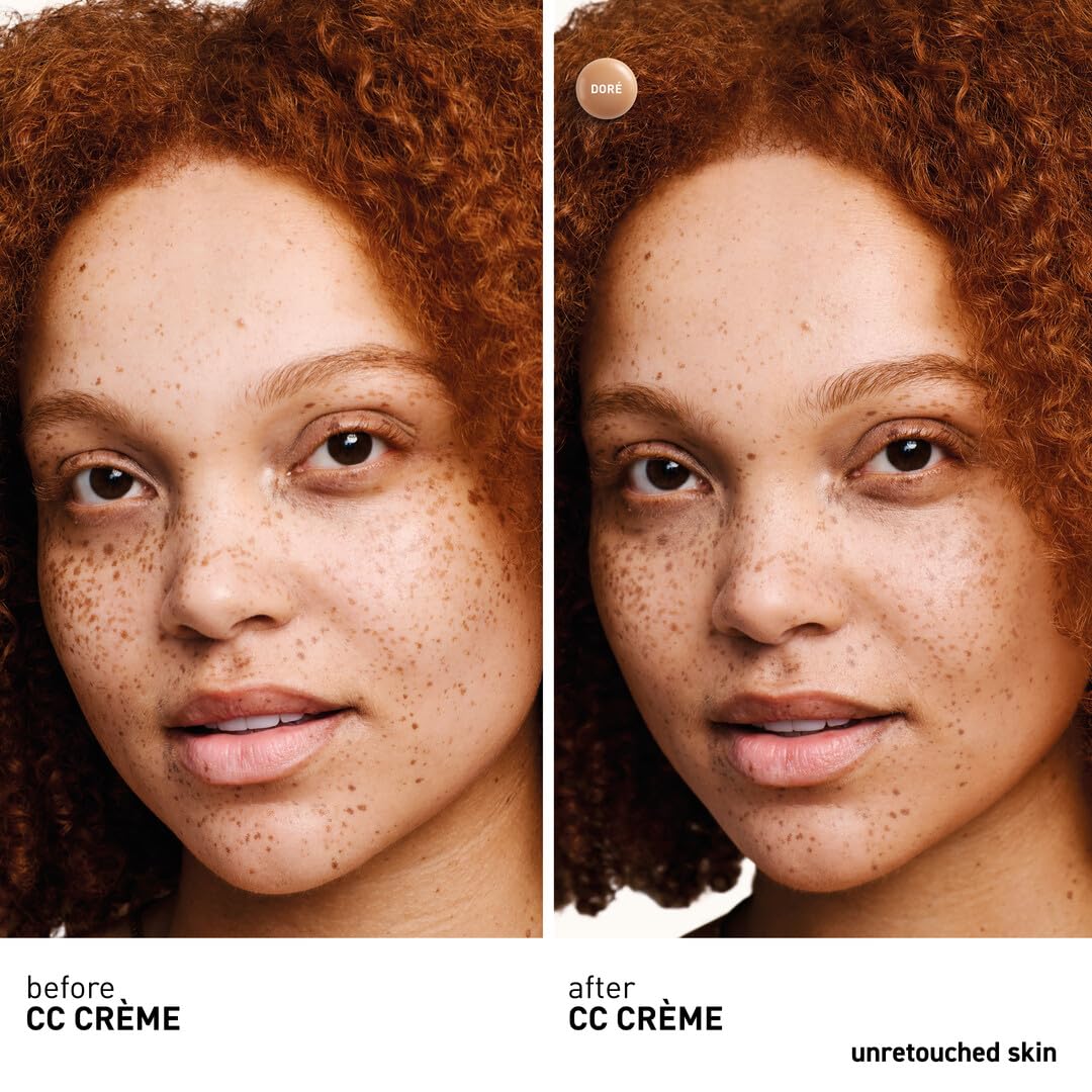 Erborian CC Cream Doré - Color Correcting Moisturiser with Healthy Glow Effect | SPF 30 | 15 ml