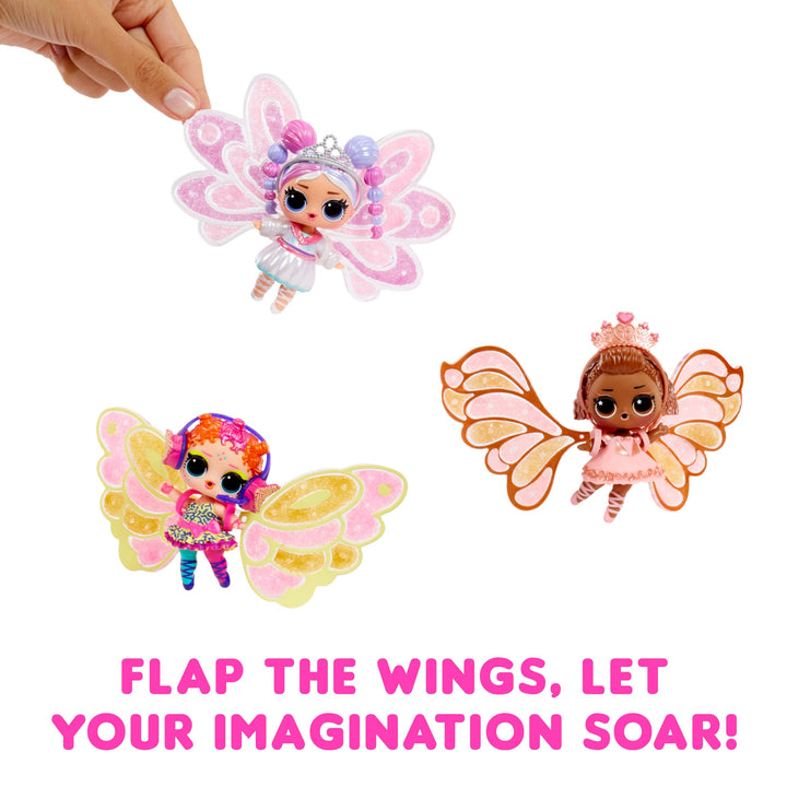 L.O.L. Surprise! Fairies Tots - 8 Collectible Dolls with Customizable Fairy Wings