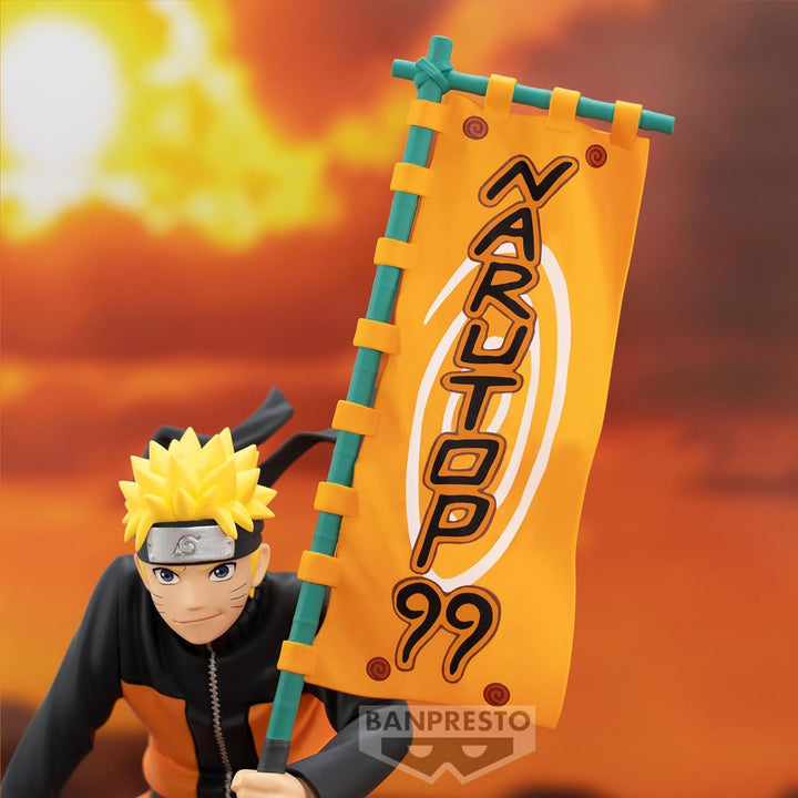 Banpresto Naruto Uzumaki Naruto Narutop99 Action Figure, 11 cm, Multicoloured, B