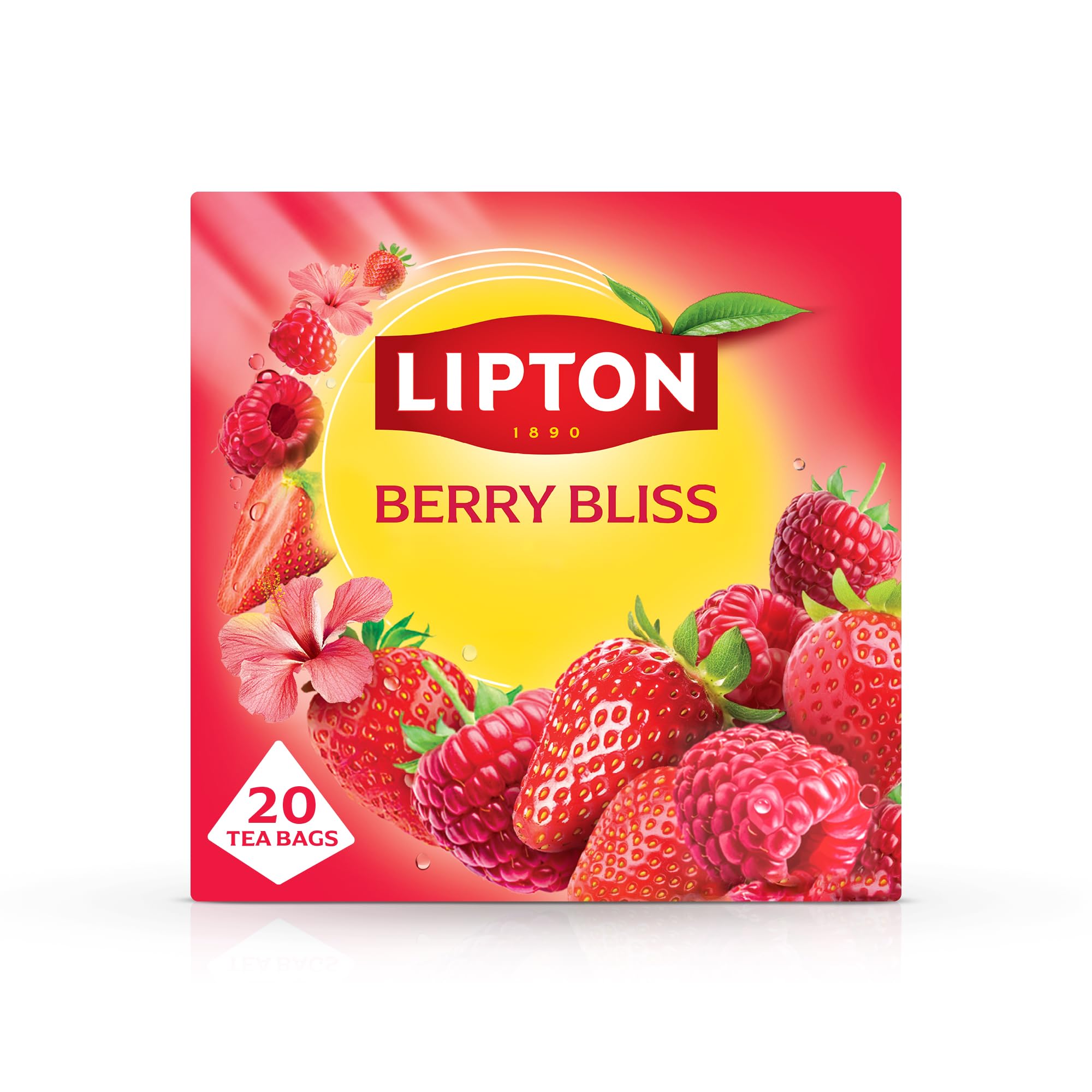 Lipton - Berry Bliss Fruit Infusion Herbal Tea Bags 1