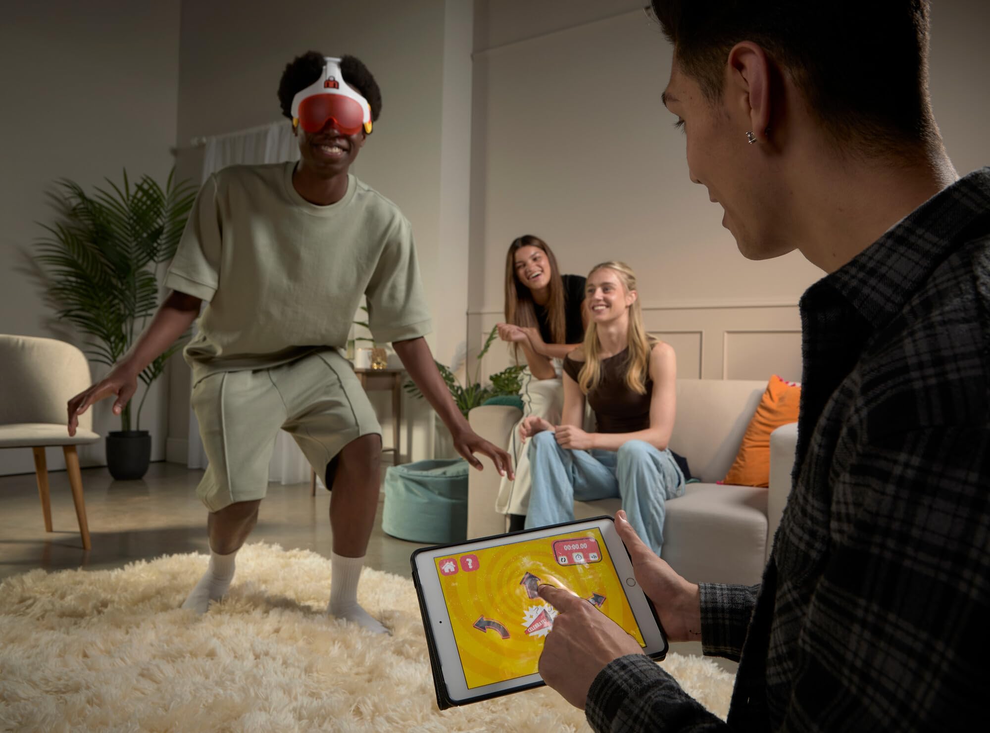 TOMY Human Controller Game - Interactive Blindfold Challenge with Vibrations and App Control 2