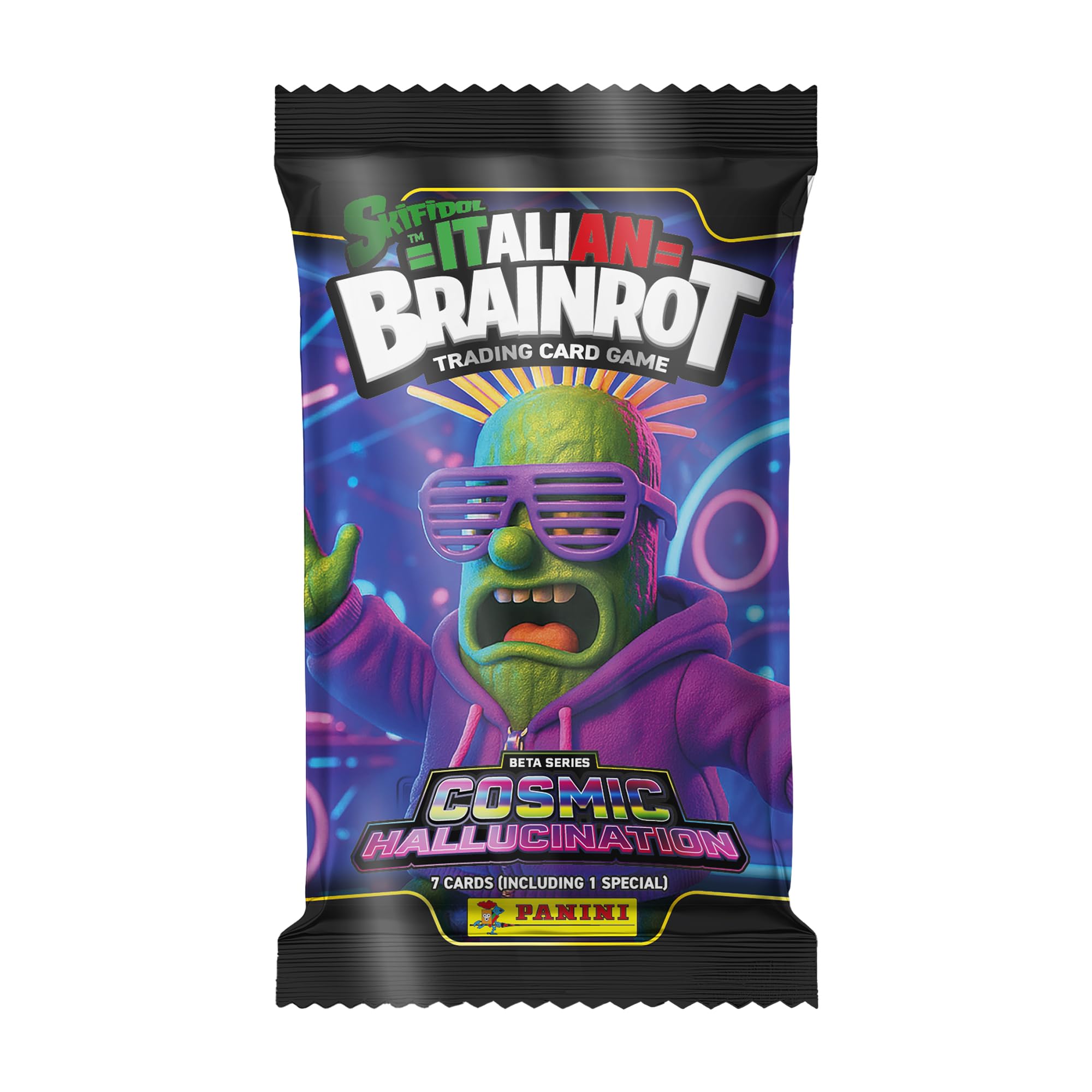 Panini Skifidol Italian Brainrot Cosmic Hallucination Trading Card Collection Multipack