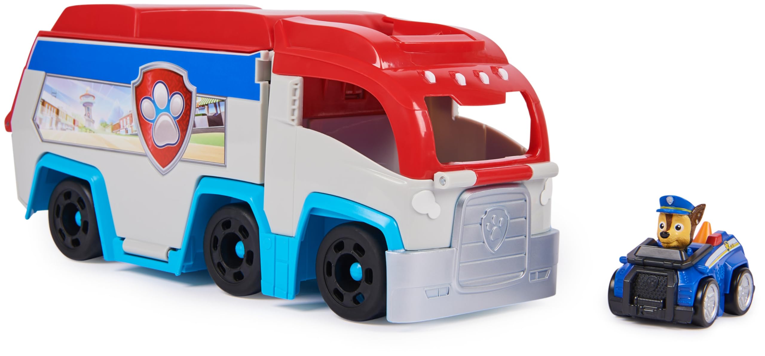 Paw Patrol Pup Squad Patroller Team Vehicle with Chase Racer Toy Lorry | Ages 3-9 | 2 Items 1