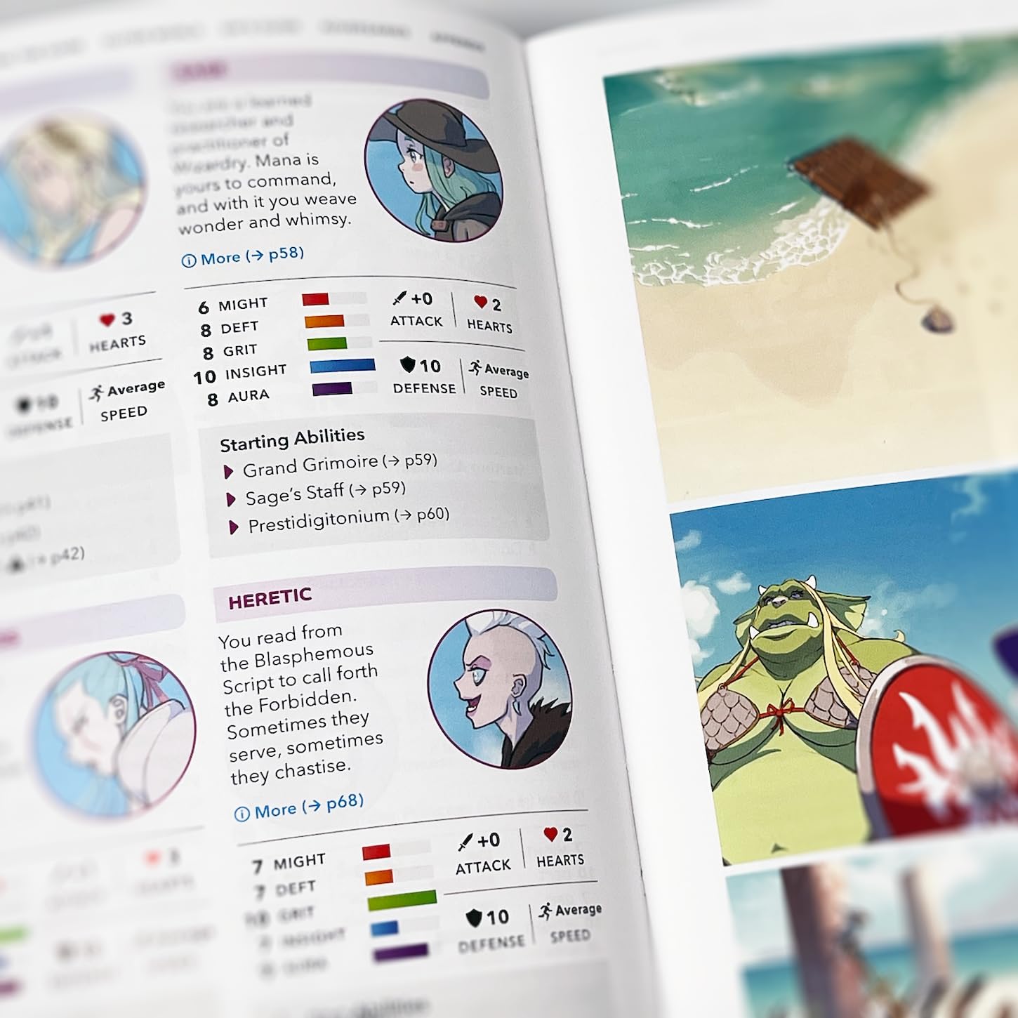 BREAK!! RPG Core Rules: Standard Edition Hardcover - Anime & NES Inspired Fantasy RPG 3