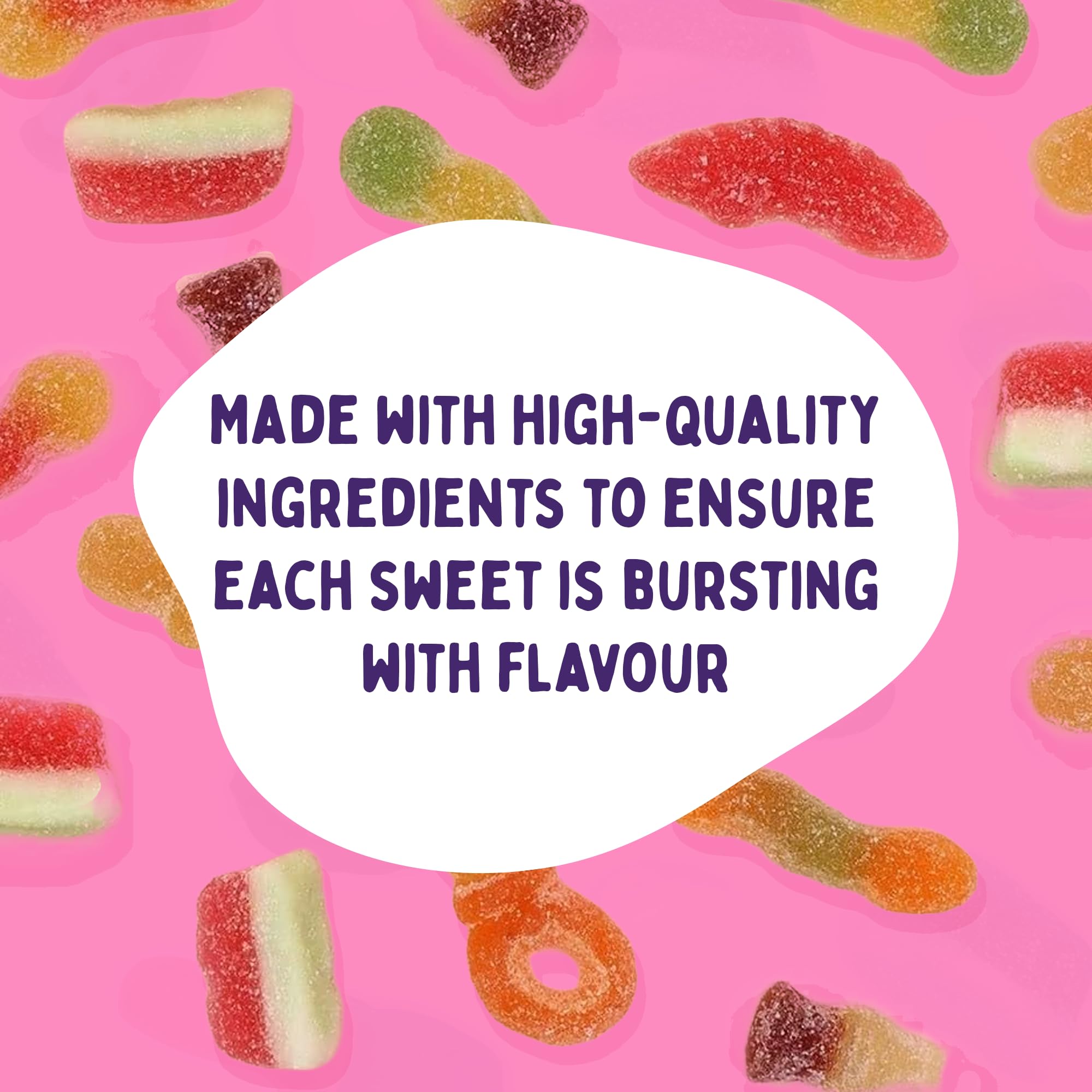 Bonds of London Pick 'n' Mix Station Fizzy Mix - Chewy Sour Sweets | 1 kg Bag 4