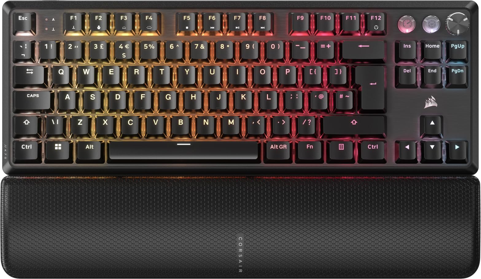 Corsair K70 PRO TKL RGB Tenkeyless Mechanical Wired Gaming Keyboard | MGX Hyperdrive Switches | RGB 1
