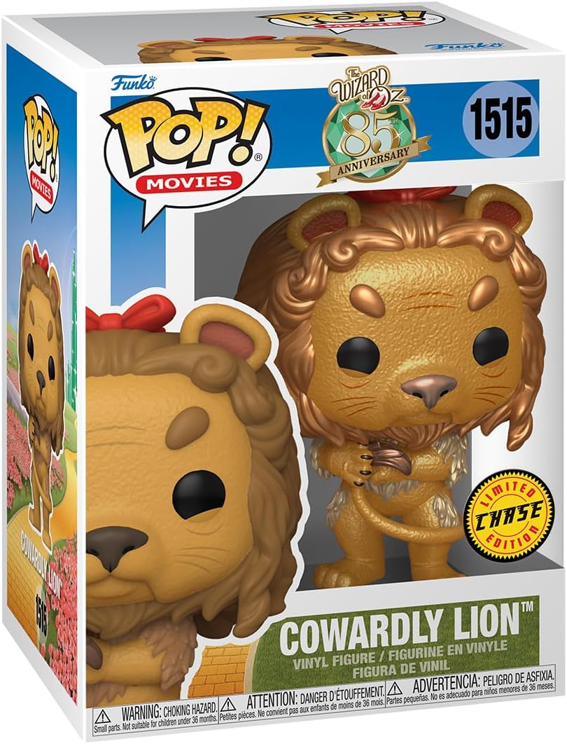 Funko Pop! Movies: The Wizard of Oz - Cowardly Lion Vinyl Figure (75973) 4