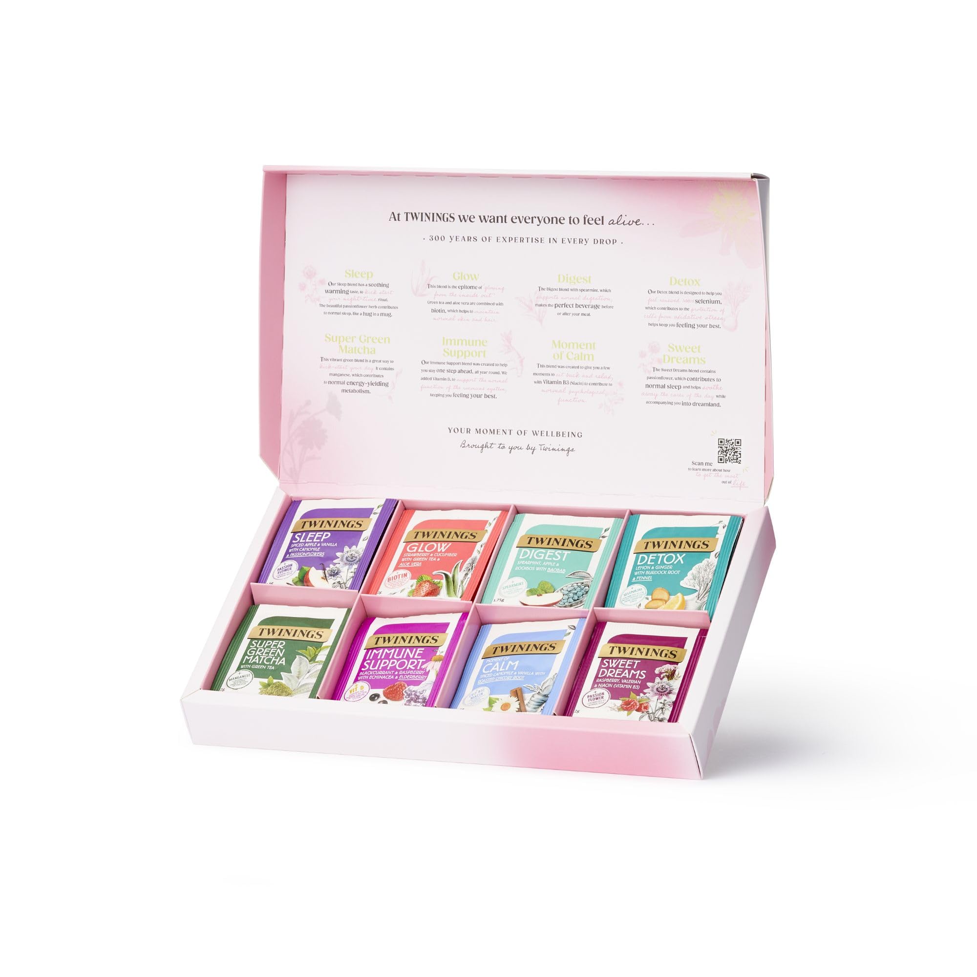 Twinings Superblends Collection Gift Box - 20 Recyclable Herbal & Green Tea Bags 1