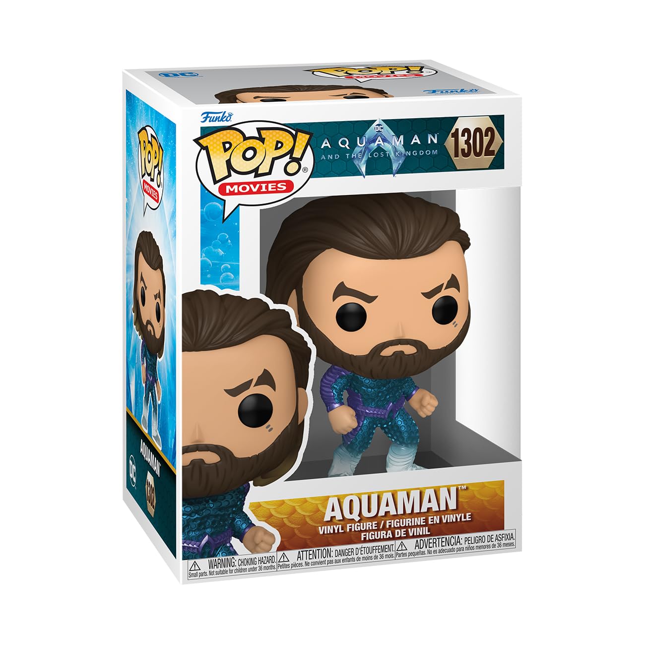 Funko Pop! Movies: DC - Aquaman Stealth Suit Vinyl Figure 1