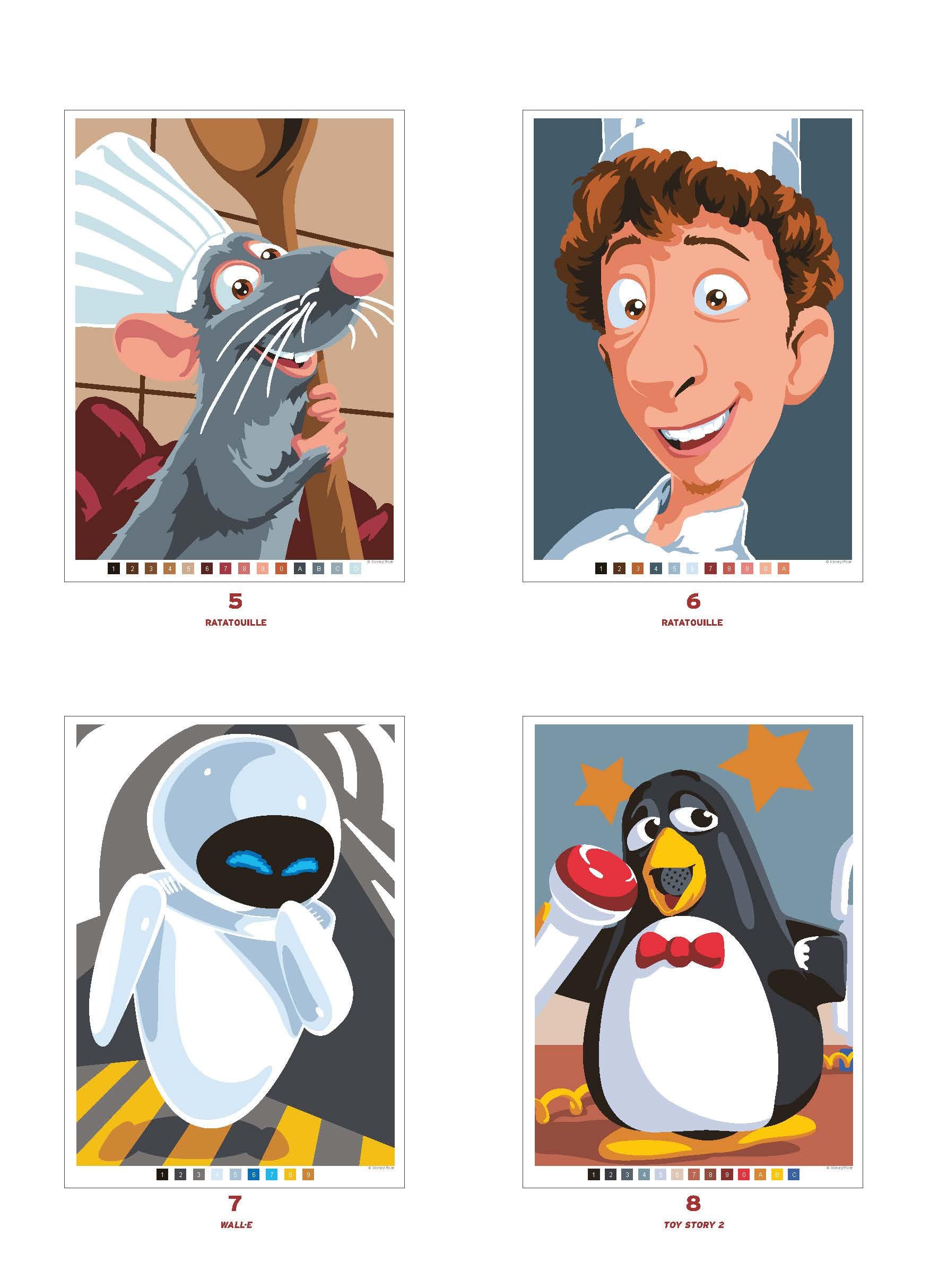 HACHETTE HEROES Mystery Colouring - Pixar: Reveal Iconic Disney Characters | Paperback | English 5