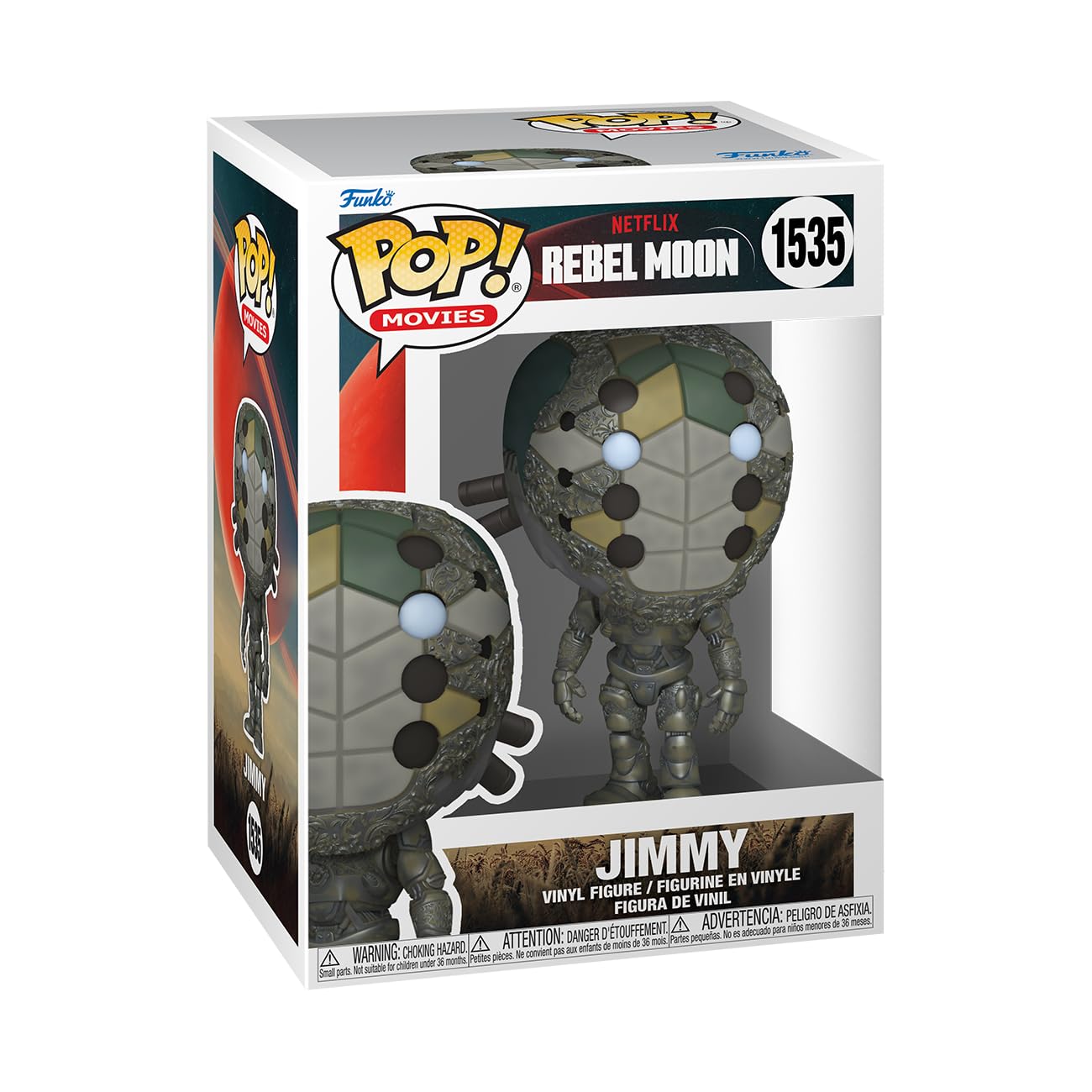 Funko Pop! Movies: Rebel Moon - Jimmy Vinyl Figure (72625) 1