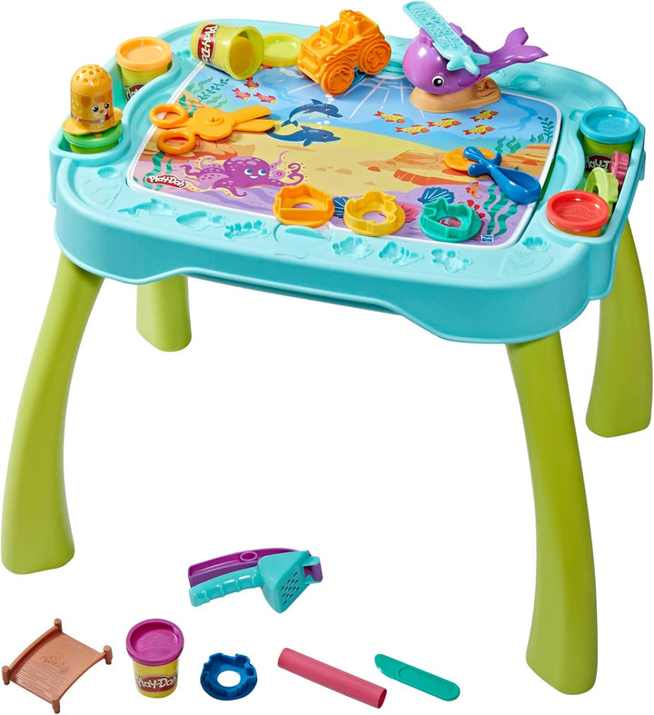 Play-Doh F6927 1st Creative Table - Reversible Arts & Crafts Center for Kids 3+