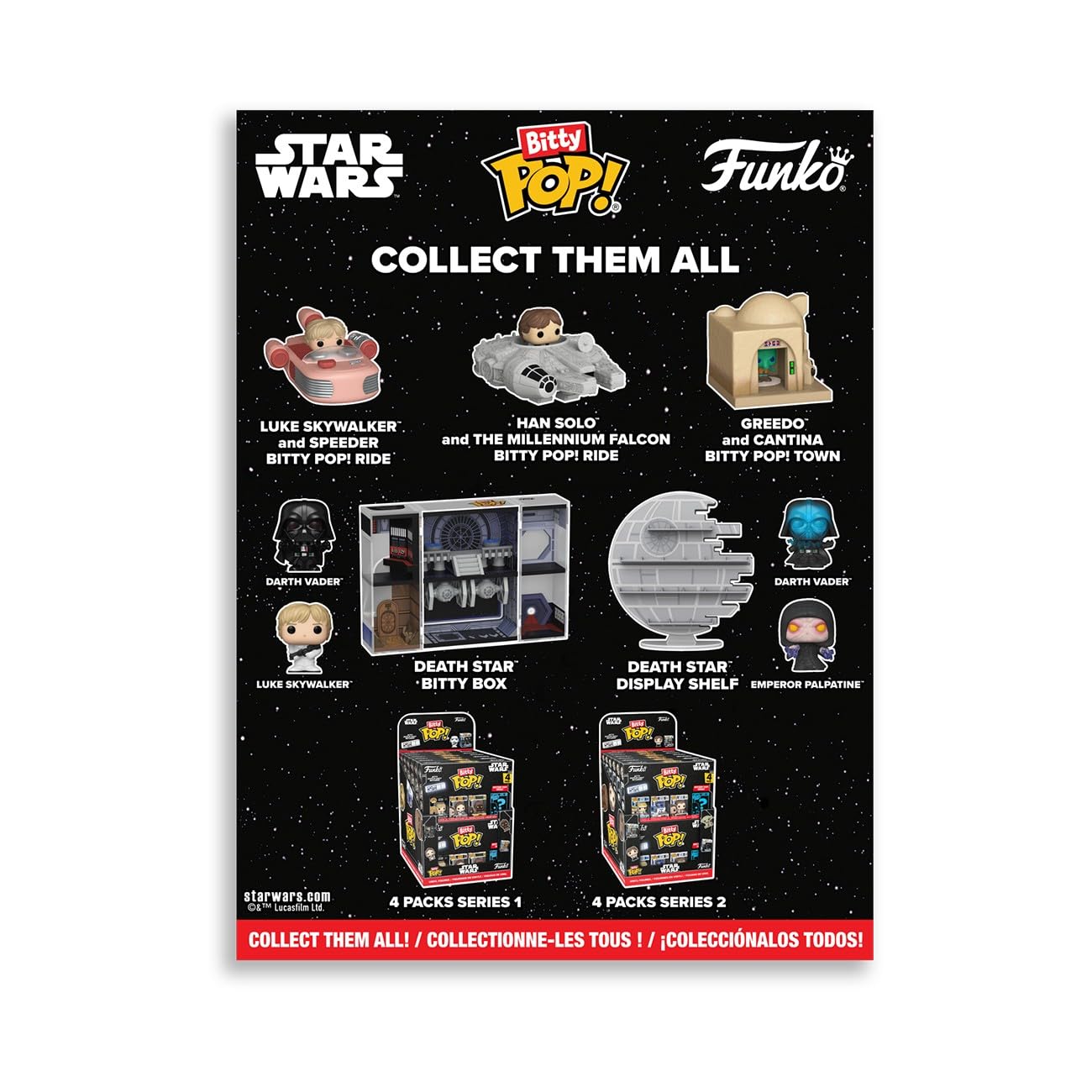 Funko Star Wars Bitty POP! Advent Calendar - 24 Day Countdown | Ages 3+ 3