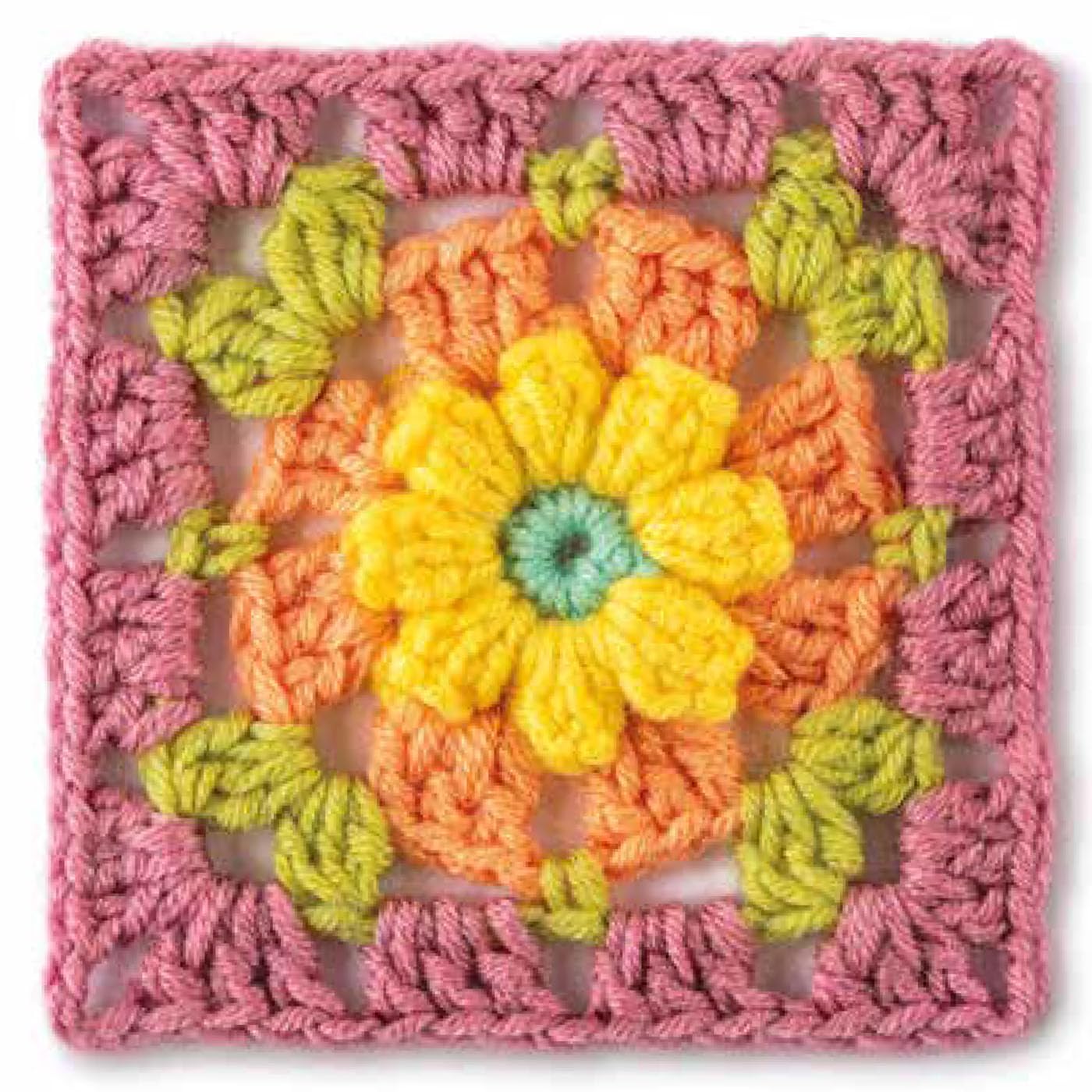 Search Press The Granny Square Flowers Card Deck™: 50 Mix and Match Designs | Crochet Charts & Booklet 3