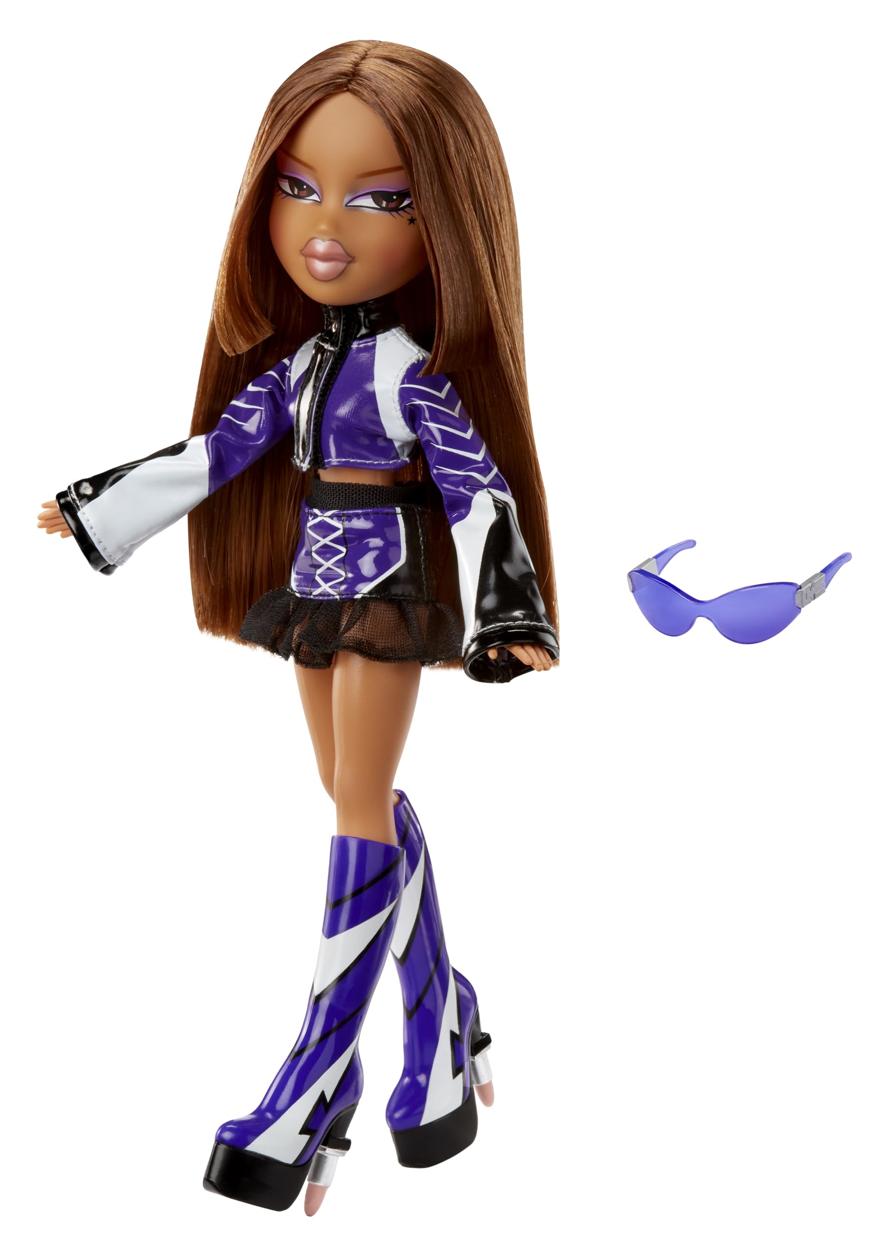 Bratz Scorchin' Yasmin Doll - Moto-Inspired Style | 11.5 inches | Ages 3+ 2