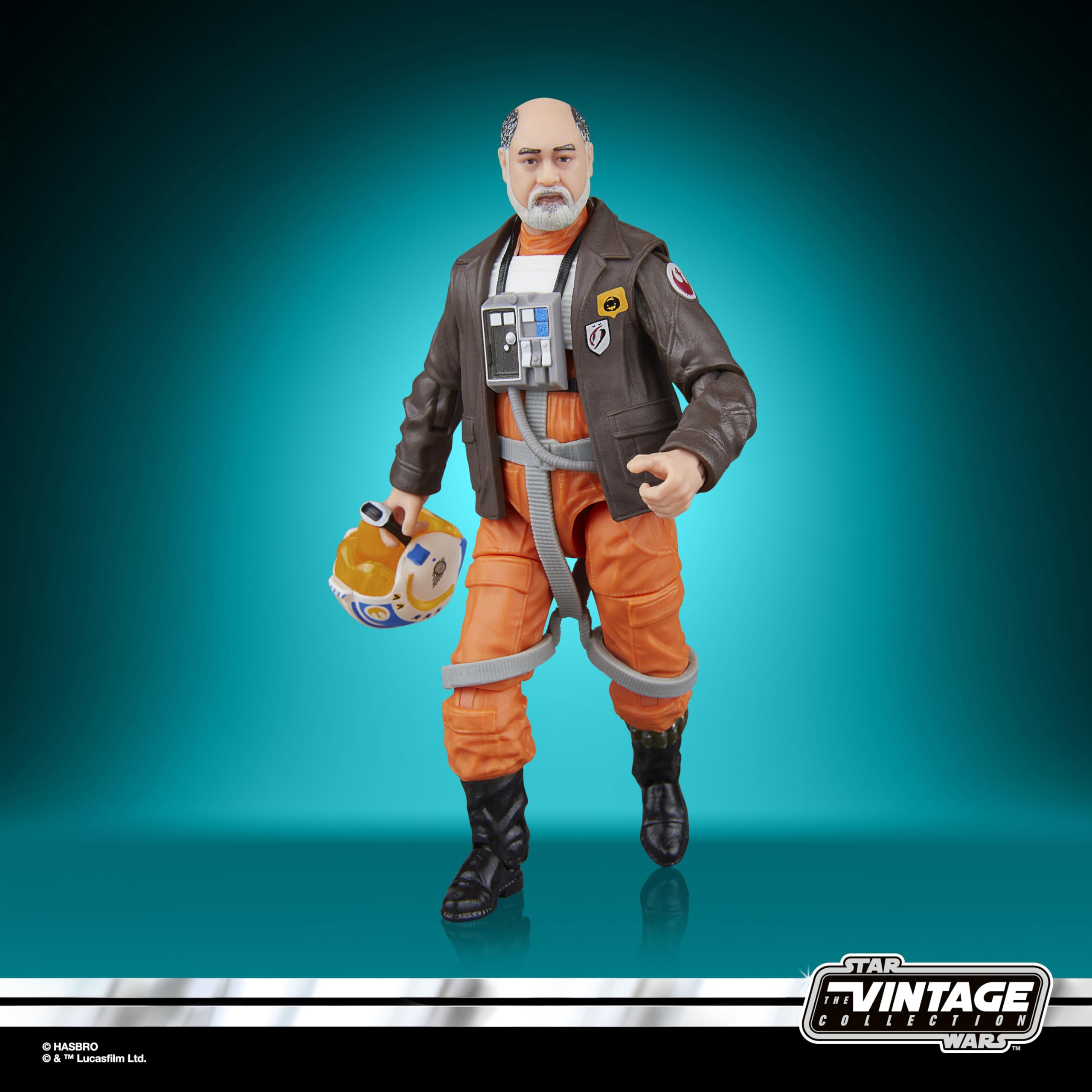 Star Wars The Vintage Collection Carson Teva Action Figure - 9.5 cm Collectible from The Mandalorian 2