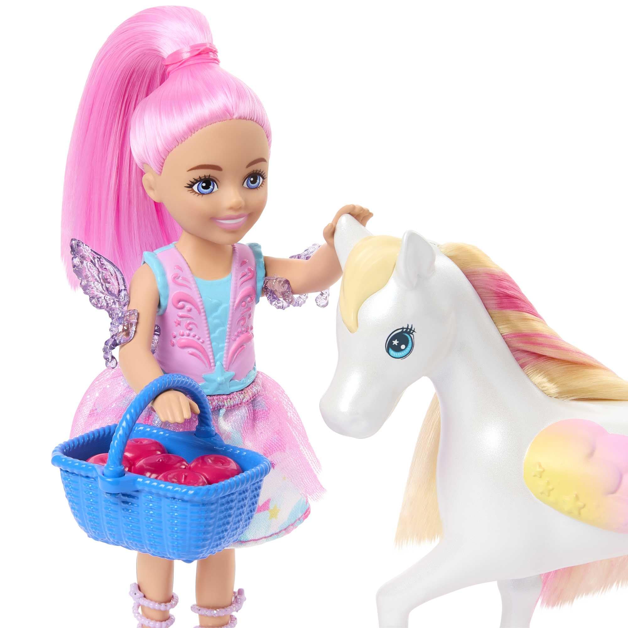 Barbie Chelsea Doll and Pegasus Playset - Color-Changing Mane, Star Slide | Ages 3+ 7