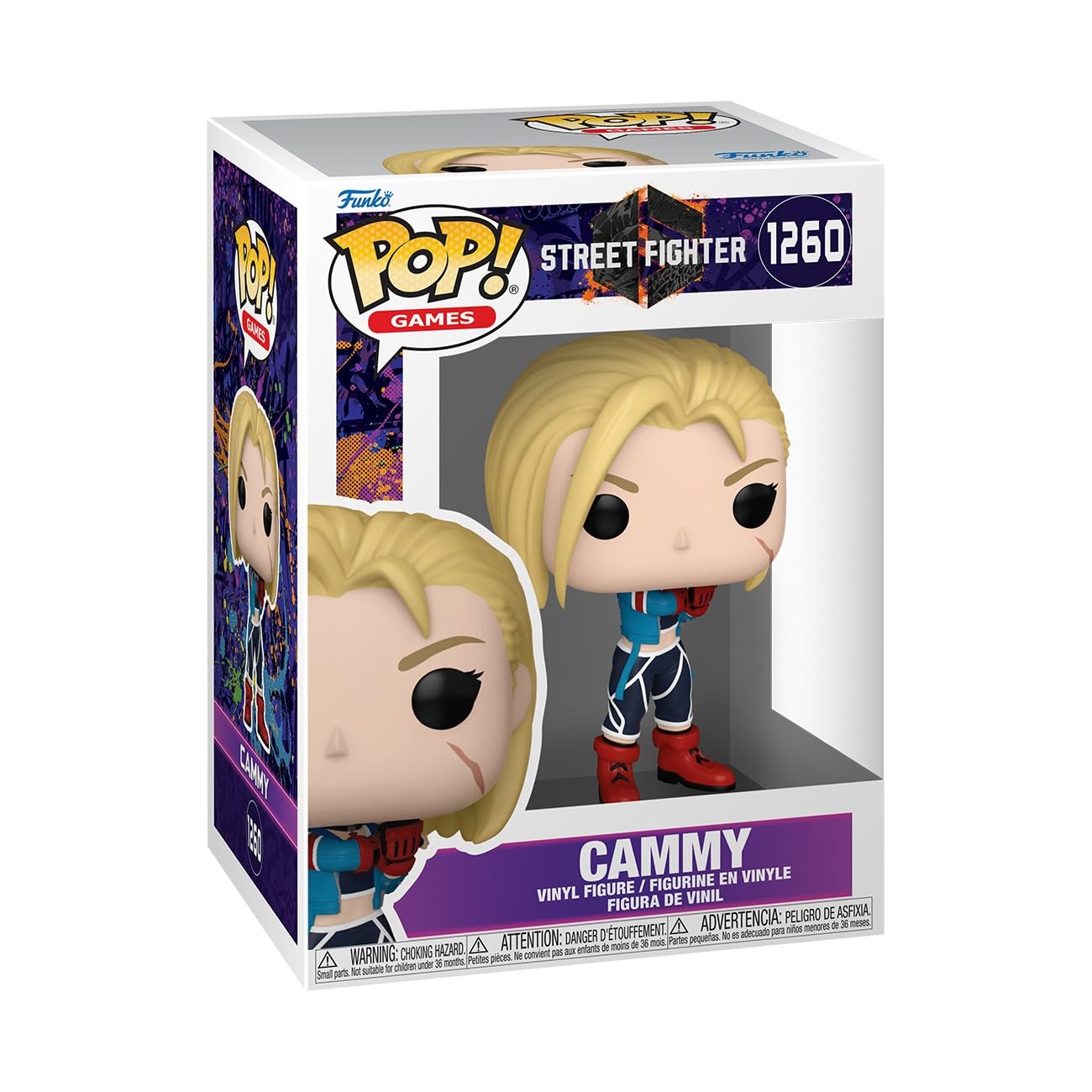 Funko POP! Games: Street Fighter 6 - Cammy Vinyl Figure | 3.75 inches Tall | Ages 3+