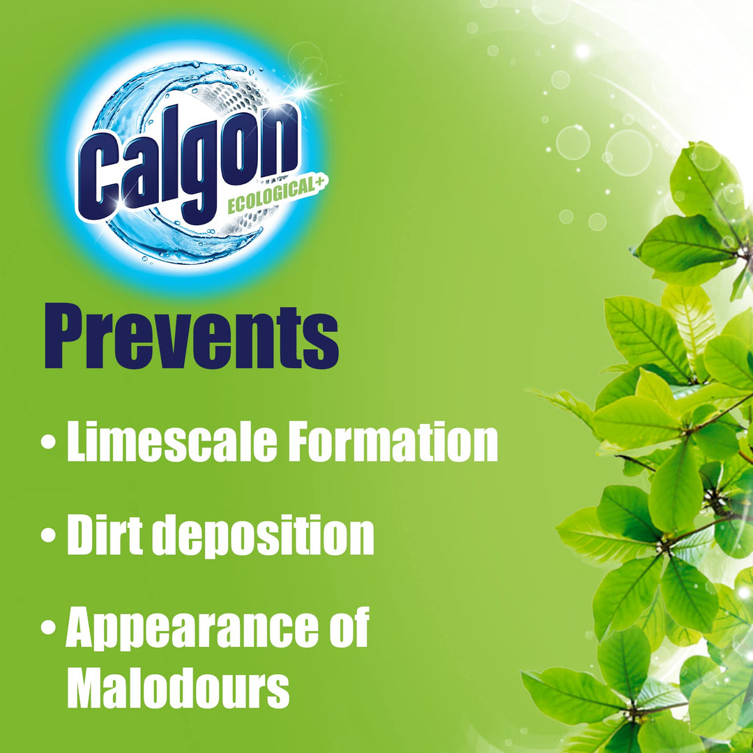 Calgon - Washing Machine Softener Gel Ecological+, 98% Natural Origin, Limescale & Odour Prevention