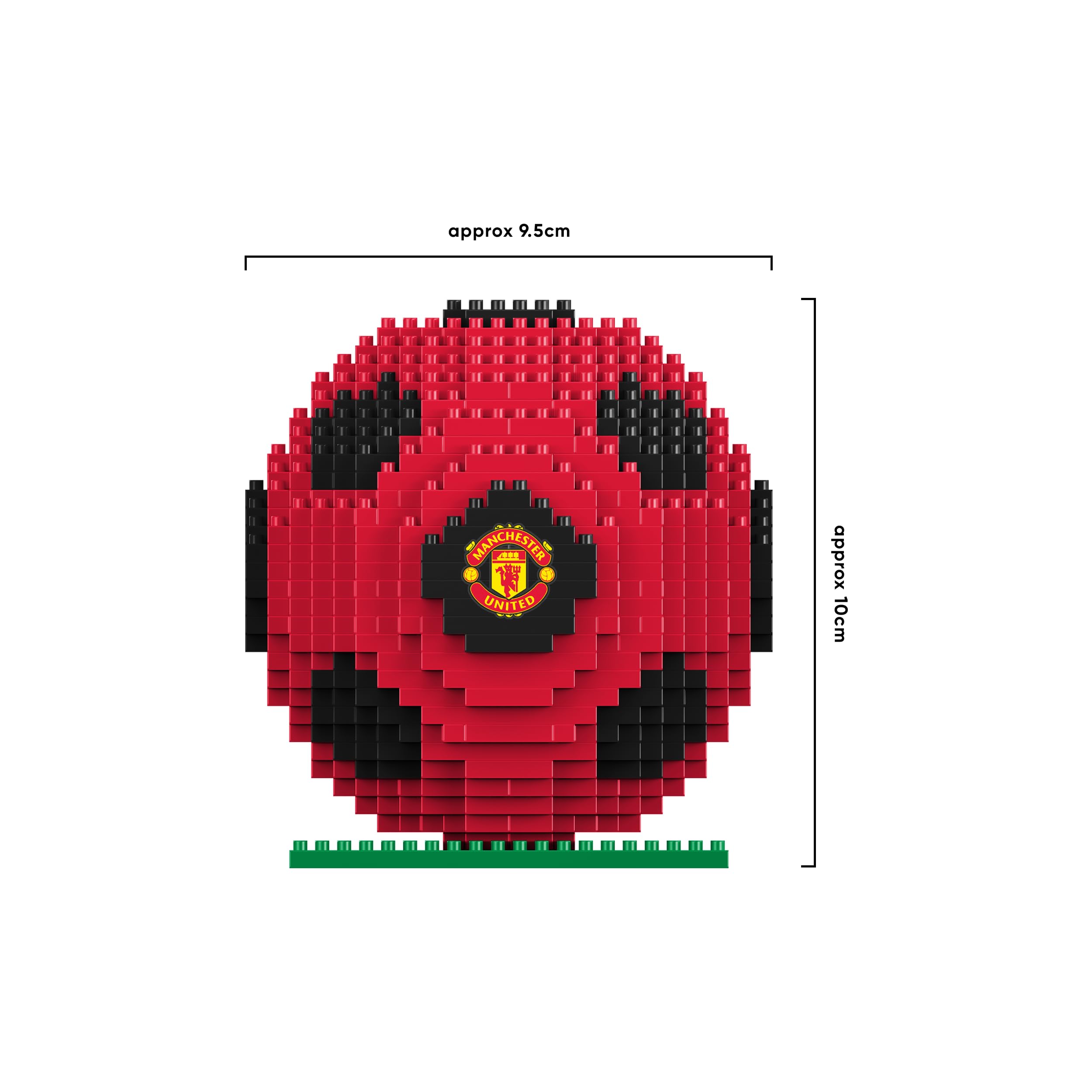 FOCO BRXLZ Manchester United FC Football Construction Toy | ~687 Pieces | Age 12+ 4