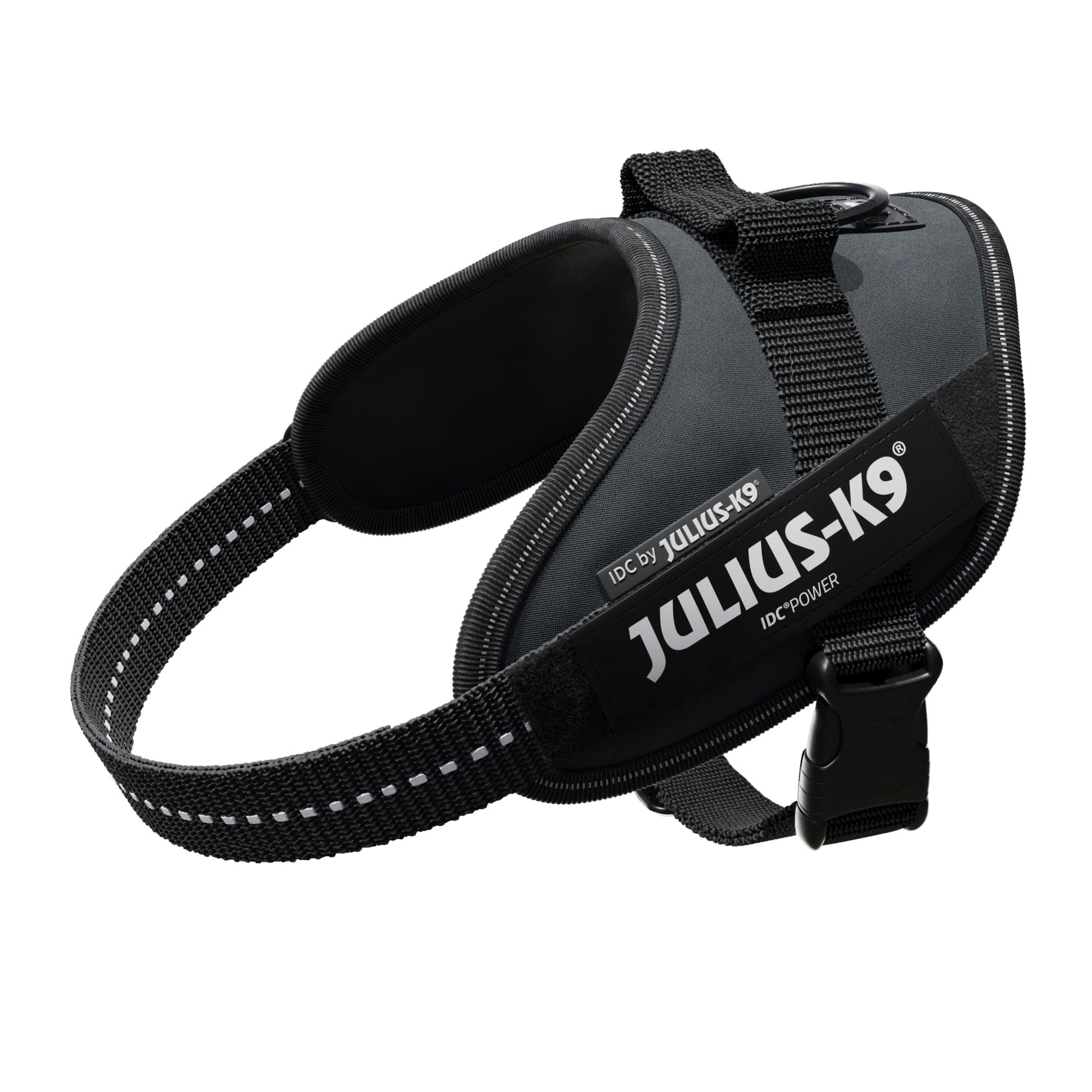 Julius-K9 IDC Powerharness Vest Harness - Anthracite | Chest 49-67 cm | Dog Weight 7-15 kg
