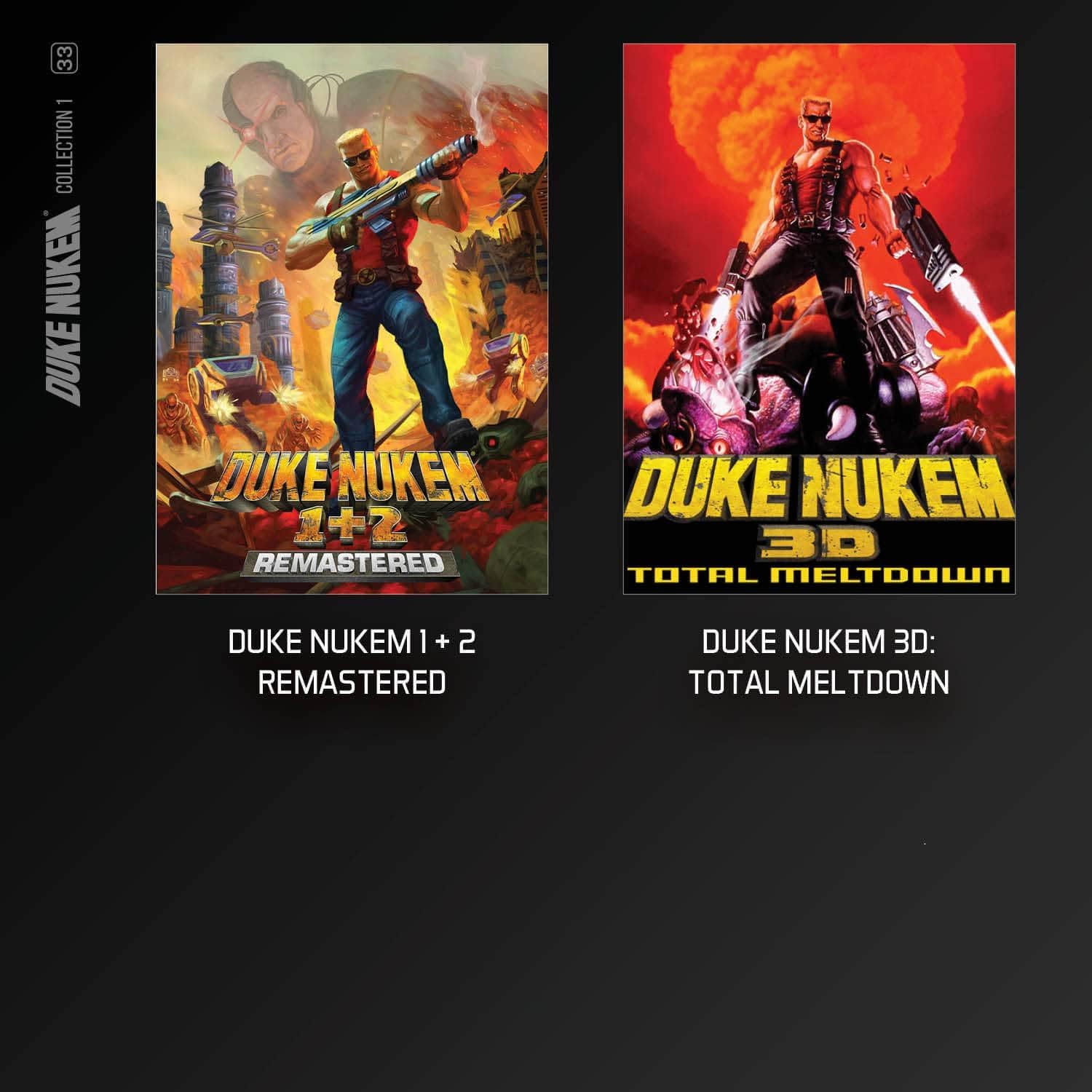 Duke Nukem Collection 1 - Evercade Blaze Red Cartridge 6