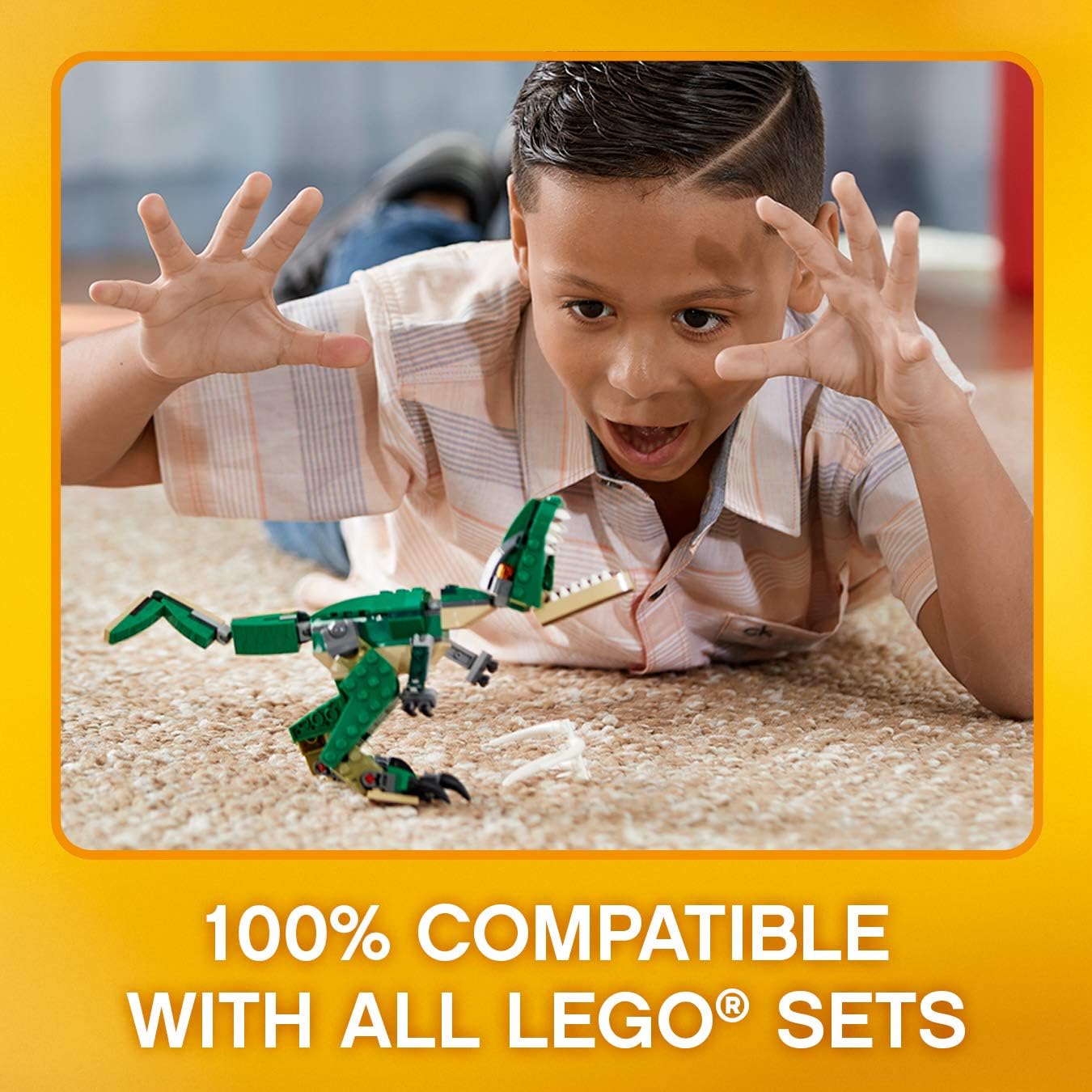 LEGO Creator Mighty Dinosaurs 3-in-1 Building Set - T-Rex, Triceratops & Pterodactyl - 174 Pieces 6