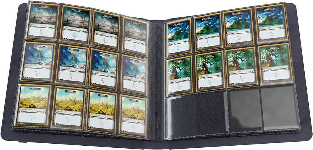Gamegenic Prime Album 24-Pocket - Holds 480 Double-Sleeved Cards, Black