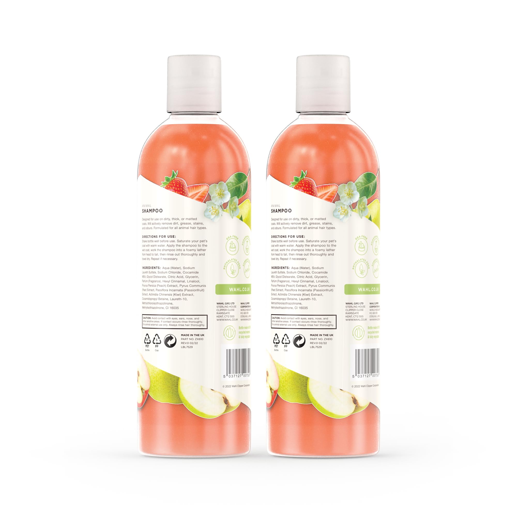 Wahl Dirty Beastie Shampoo - Twin Pack (2 x 250ml) | Cleansing & Deodorizing | Kiwi Scent 7