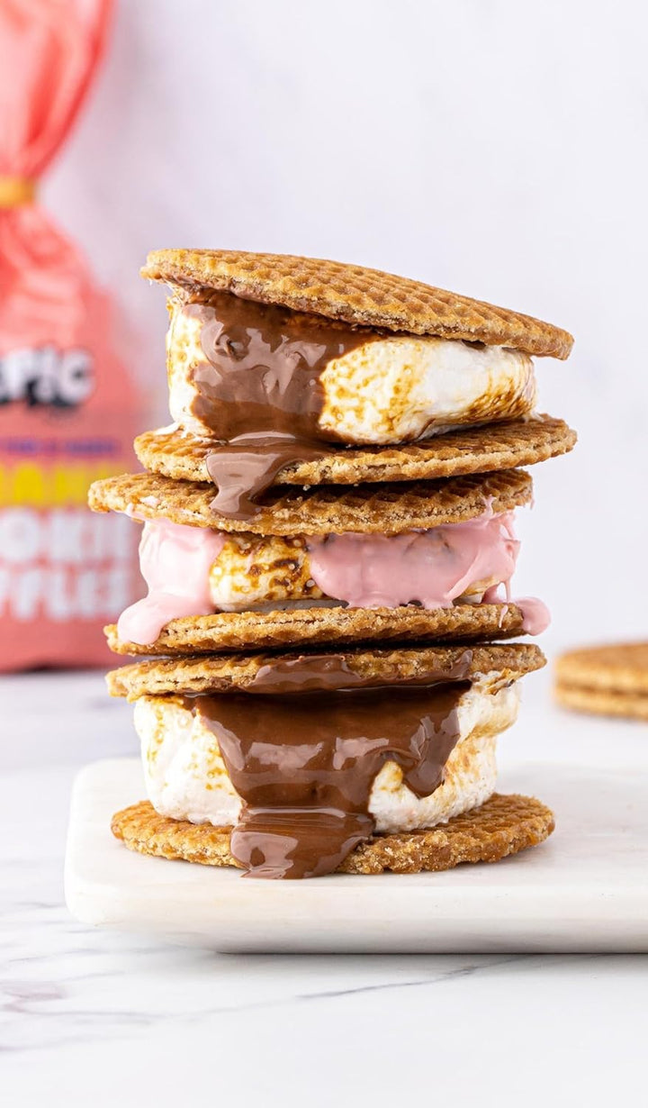 EPIC SNAX CO - Giant American Style Pink and White Toastin’ Marshmallows, 500g