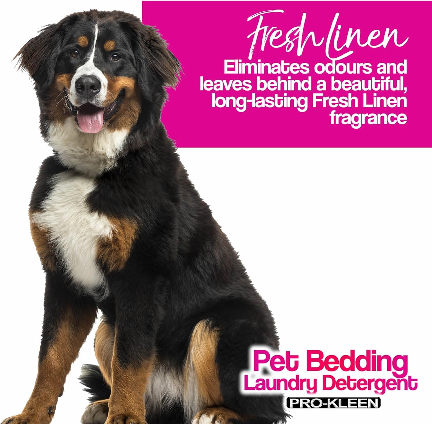 Pro-Kleen Pet Bedding Laundry Detergent - Fresh Linen Scent | Non-Bio | 1L 3